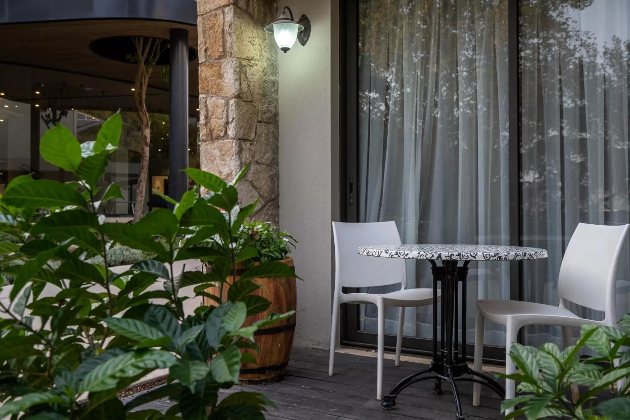 Balcony/Terrace in Kfar Giladi Hotel