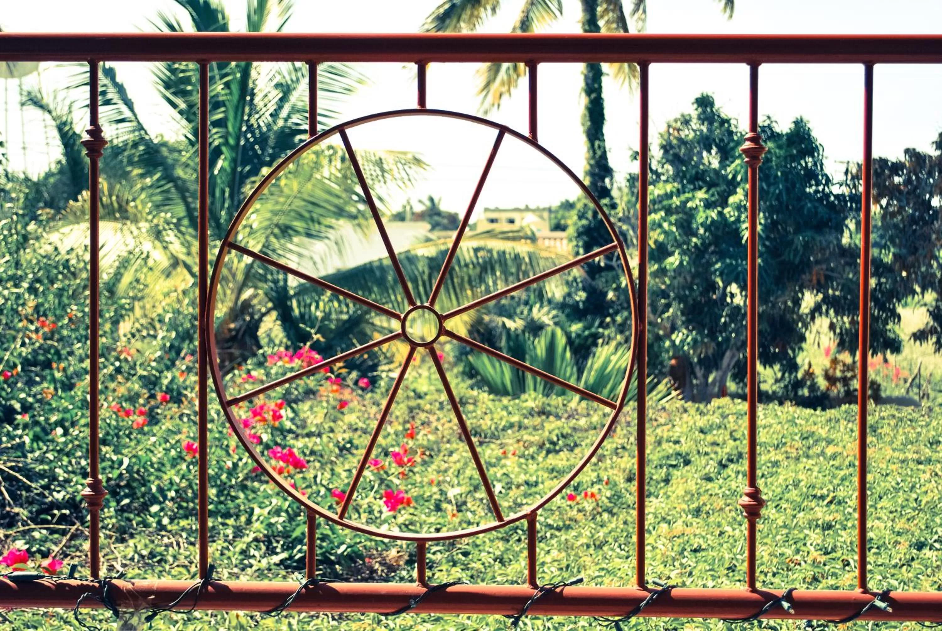 Decorative detail in Hacienda De Palmas