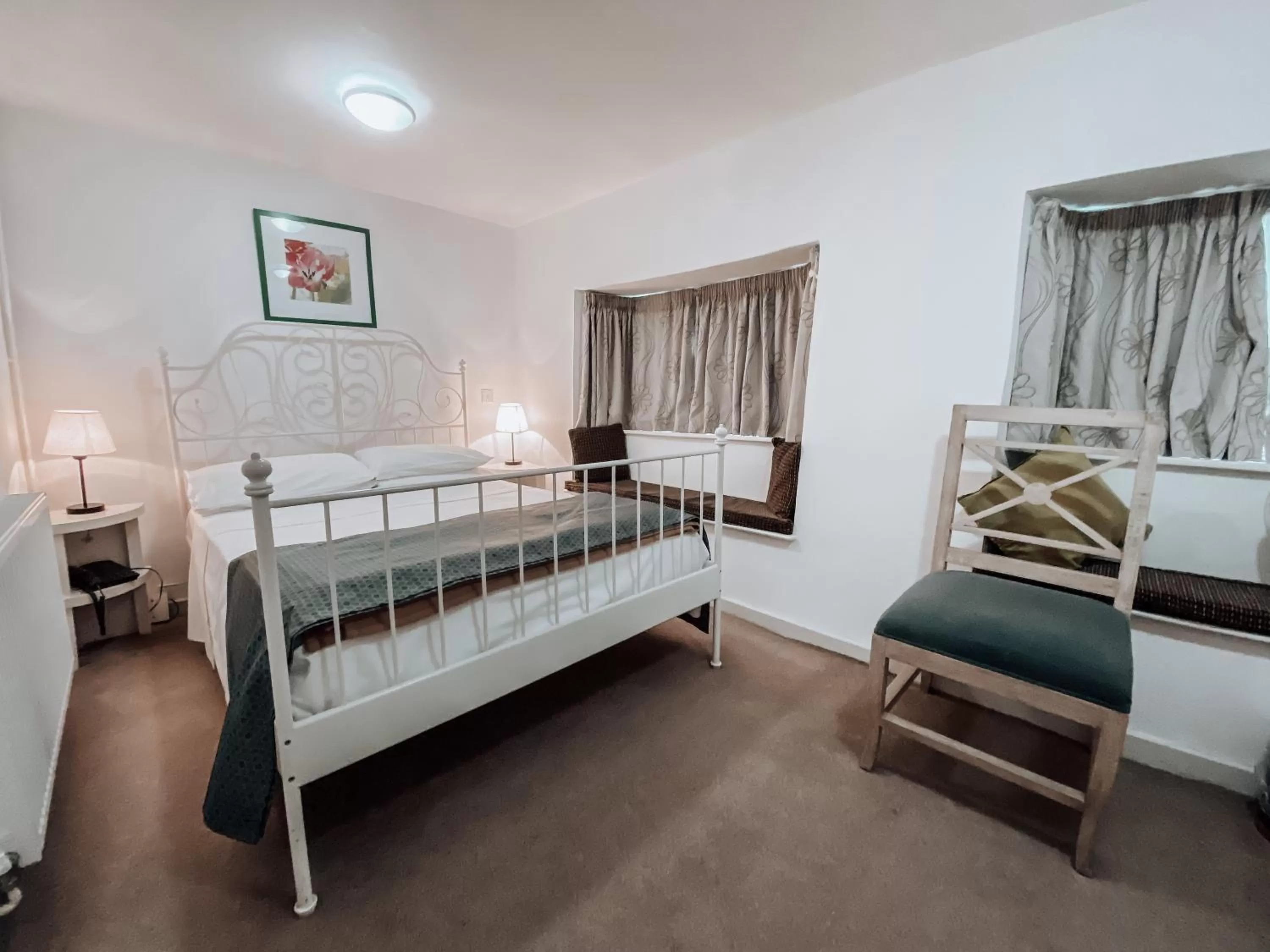 Bed in The Blenheim Buttery