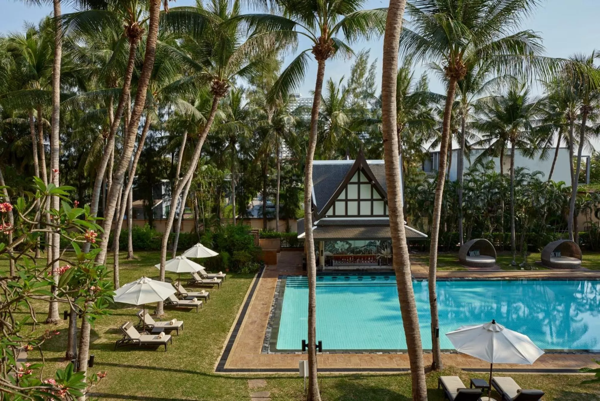 Swimming pool in Dusit Thani Hua Hin
