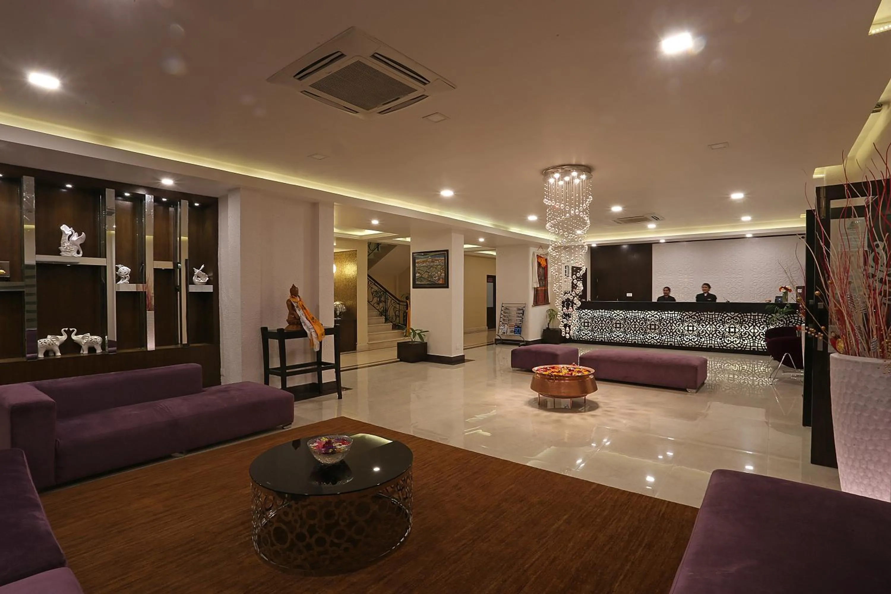 Lobby or reception in Hotel Harmika - Boudha, Kathmandu