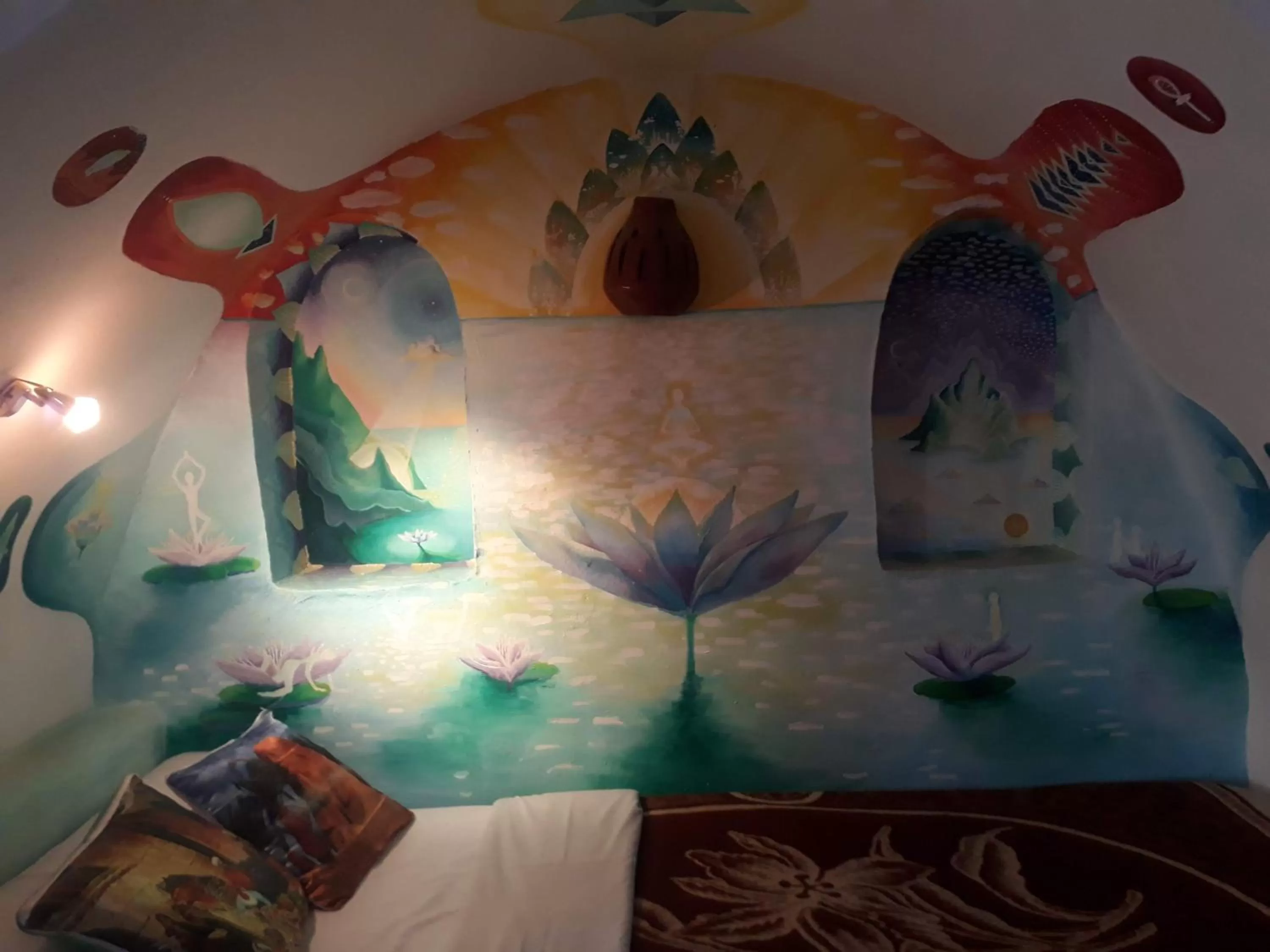 Bed in Al Baeirat Hotel