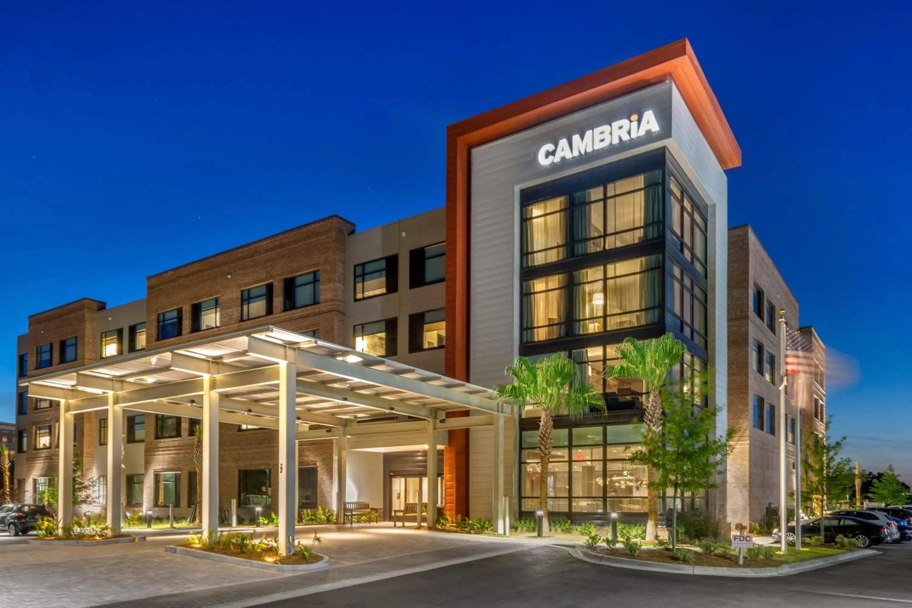 Property building in Cambria Hotel Charleston Riverview