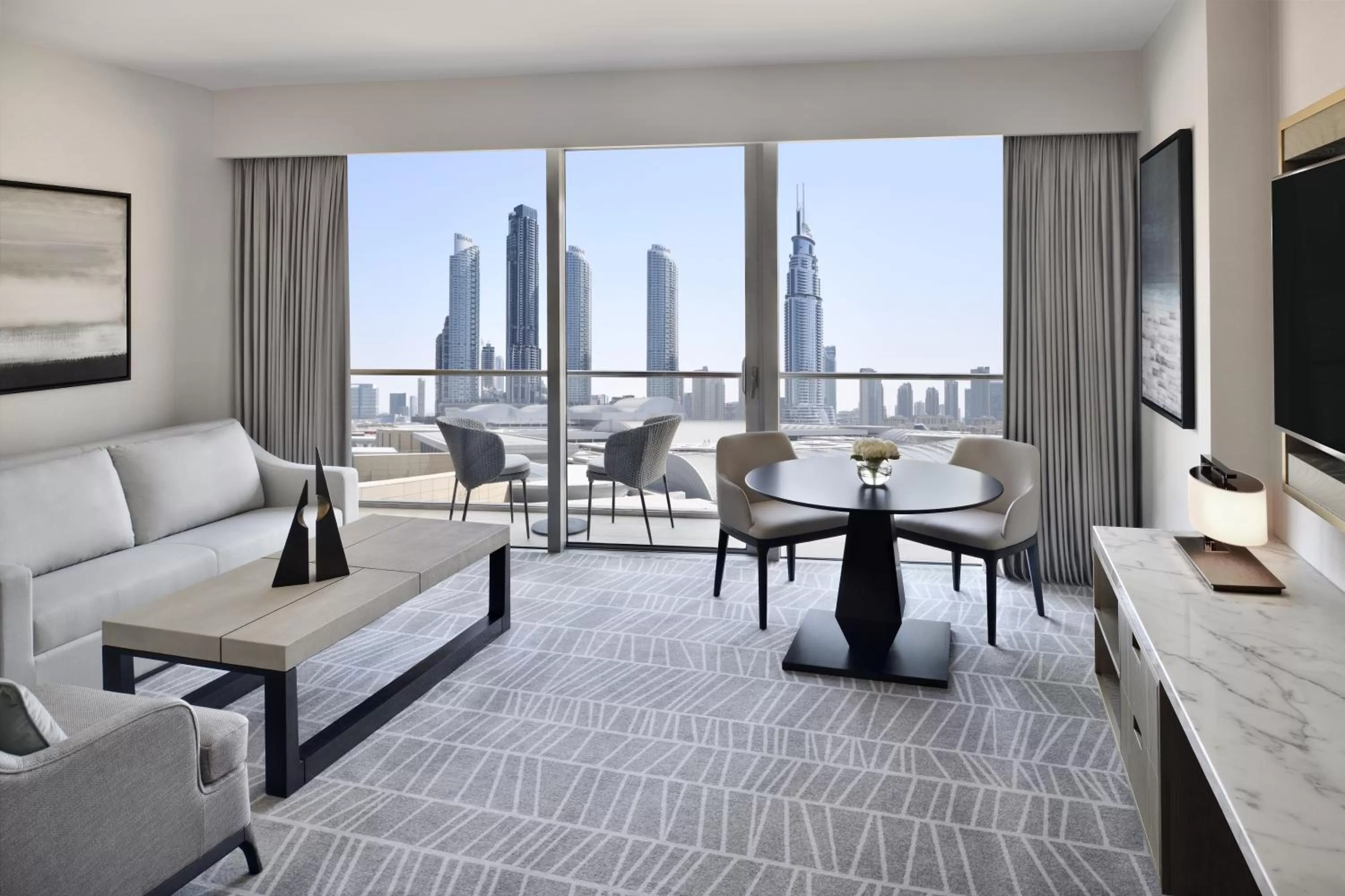 Living room in Address Dubai Mall
