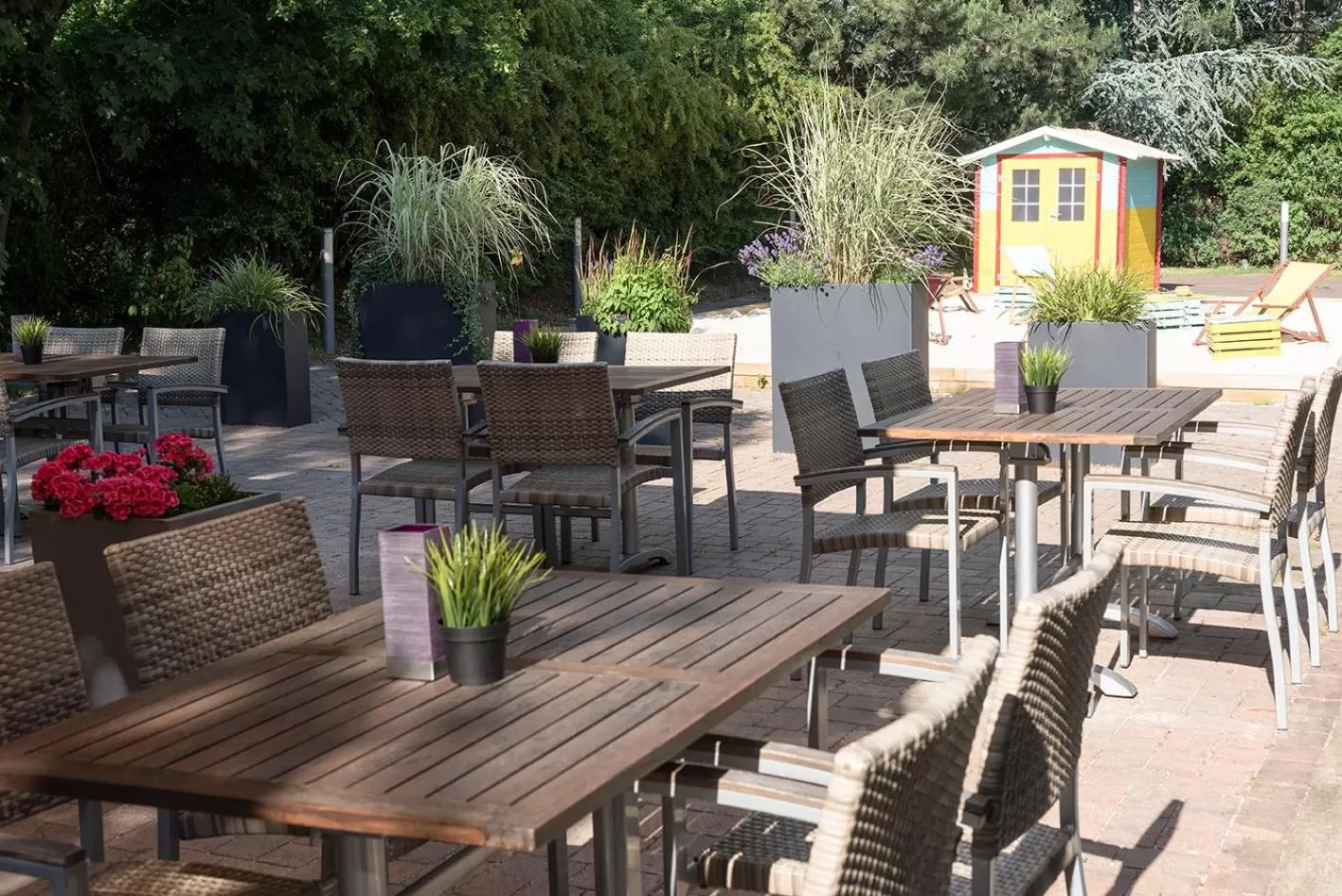 Balcony/Terrace in Mercure Hotel Düsseldorf Süd