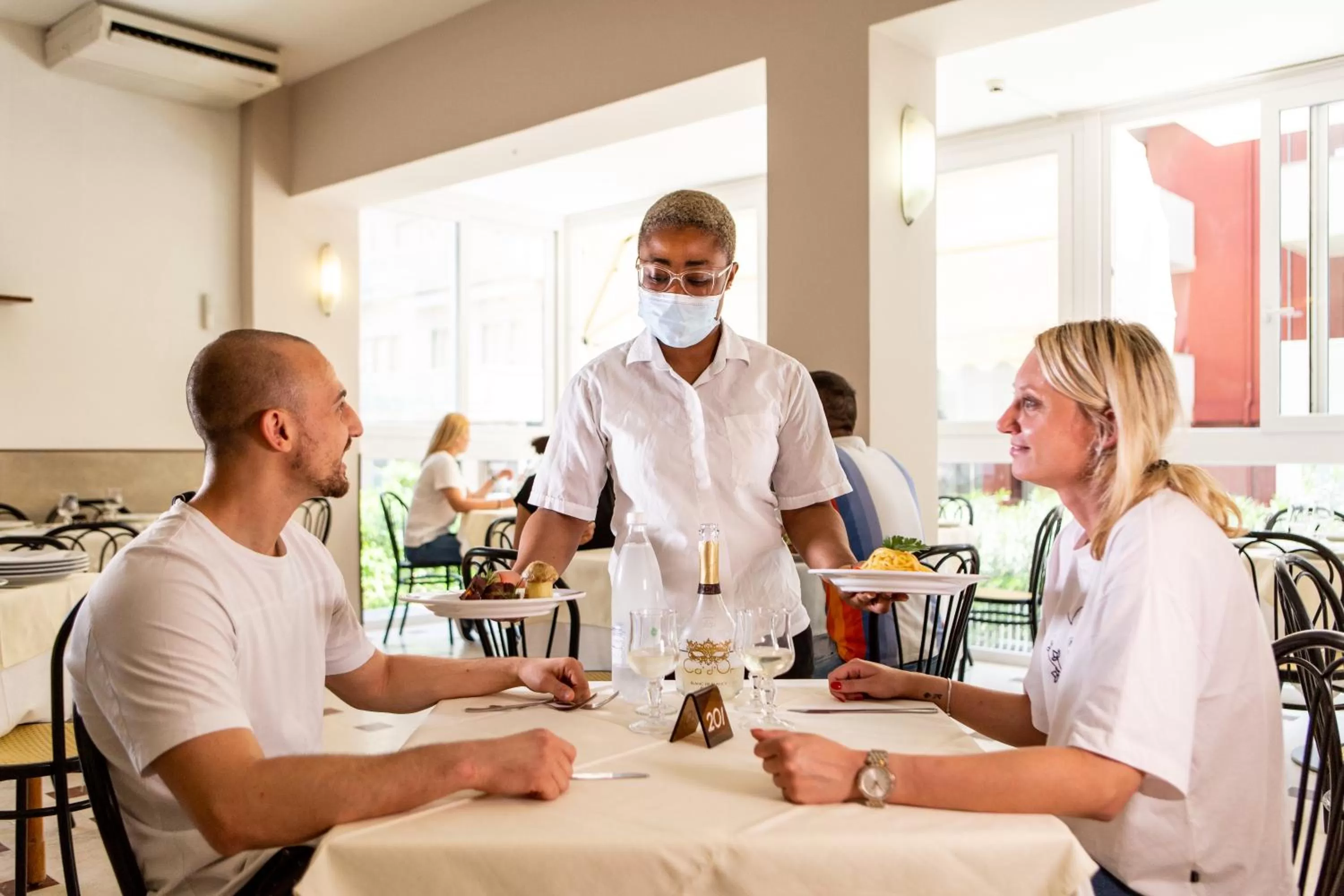 Restaurant/places to eat in Hotel Christian Ideale Per Famiglie