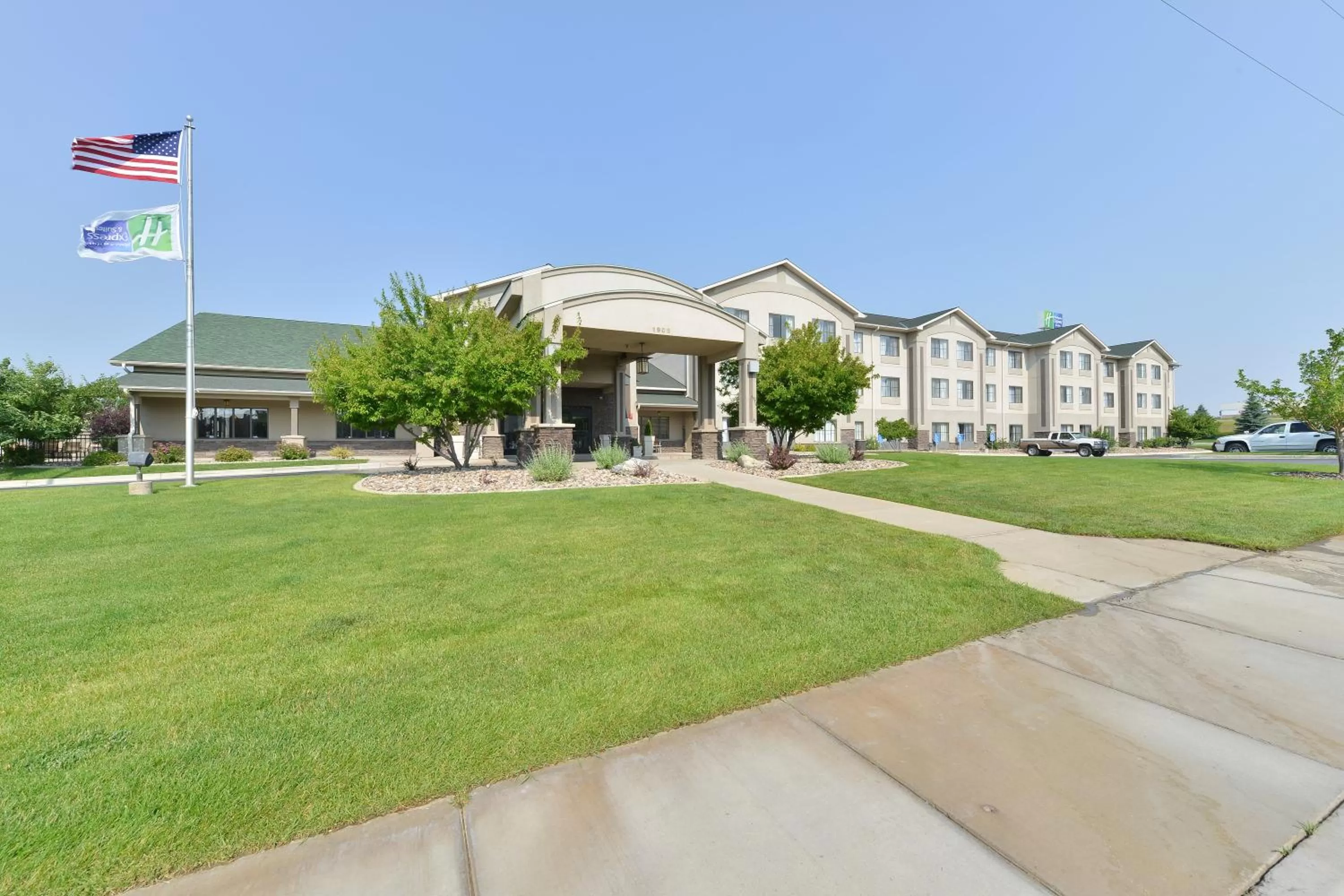 Property building in Holiday Inn Express Hotel & Suites Gillette by IHG