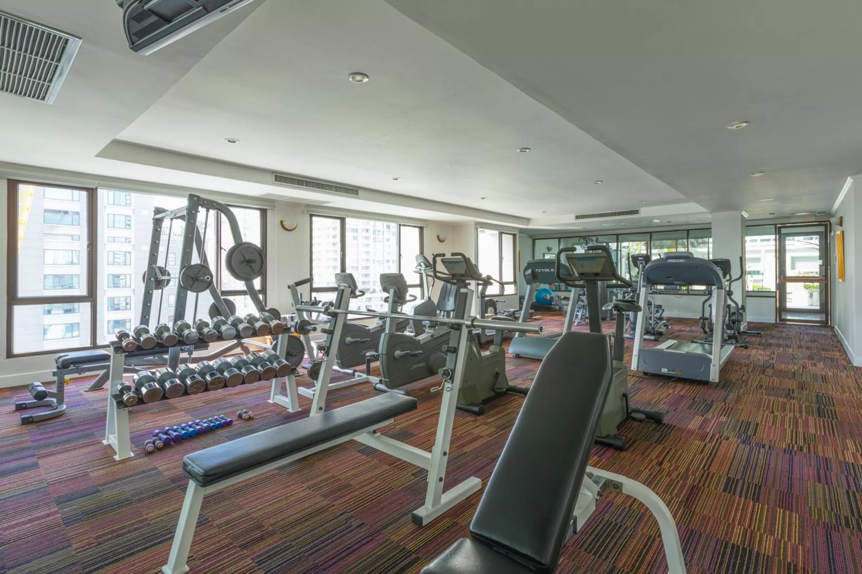 Fitness centre/facilities in Cape House Hotel, Bangkok