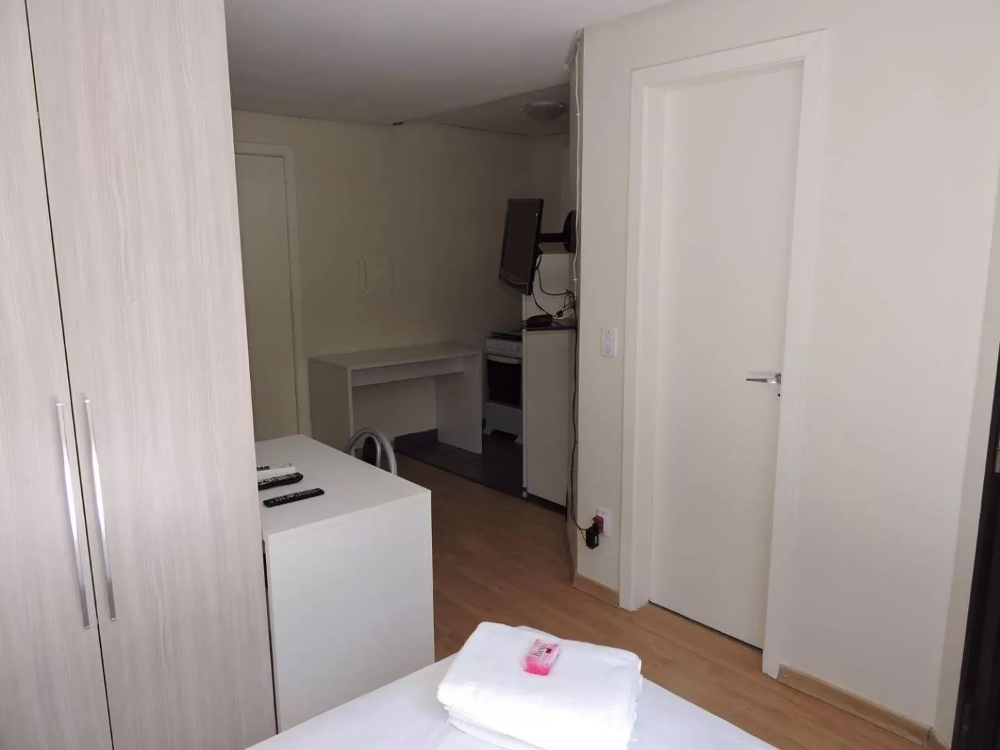 Bed in Manhattan Apart Hotel