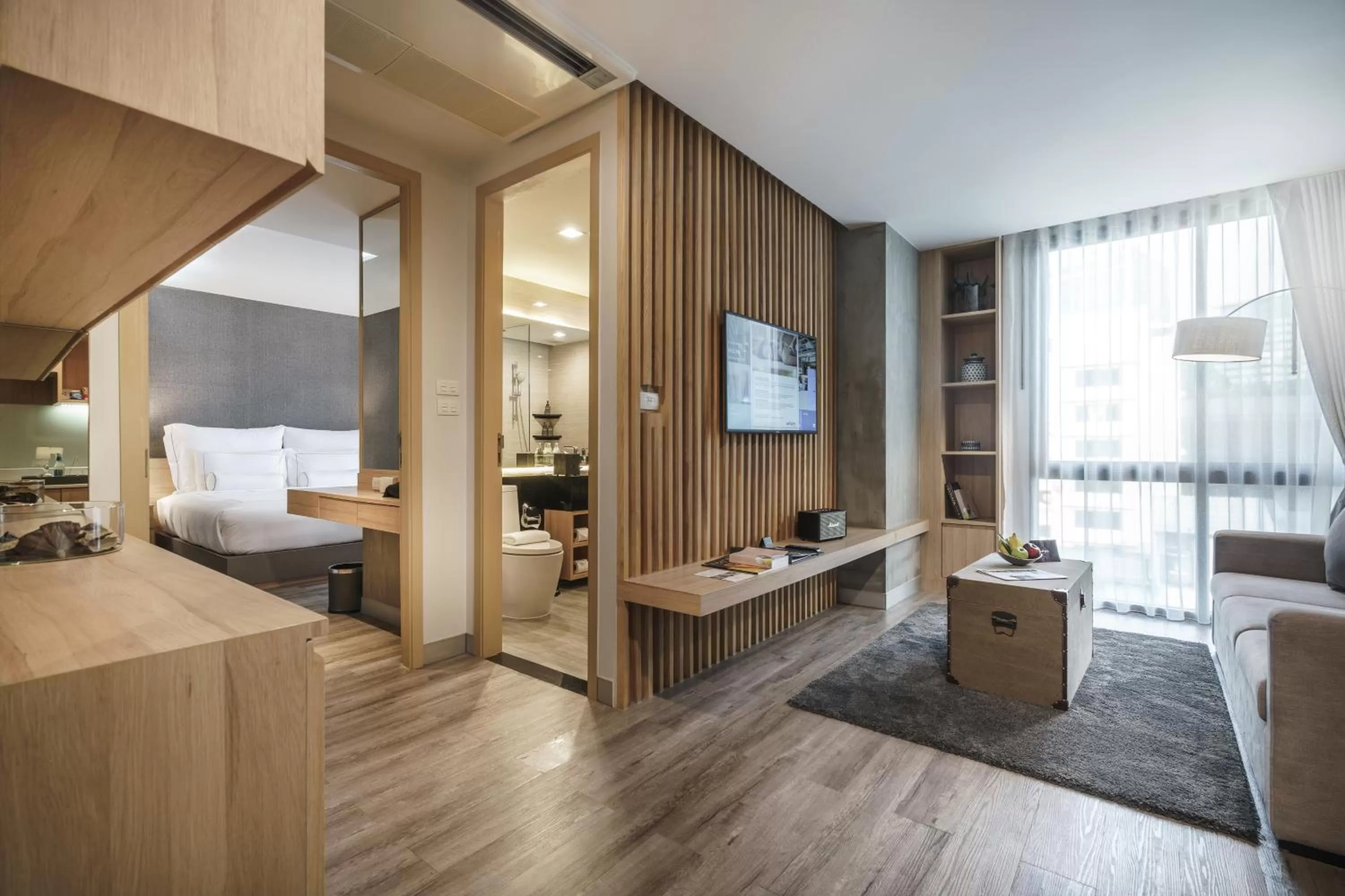 Photo of the whole room, Bed in Tastoria Collection Sukhumvit