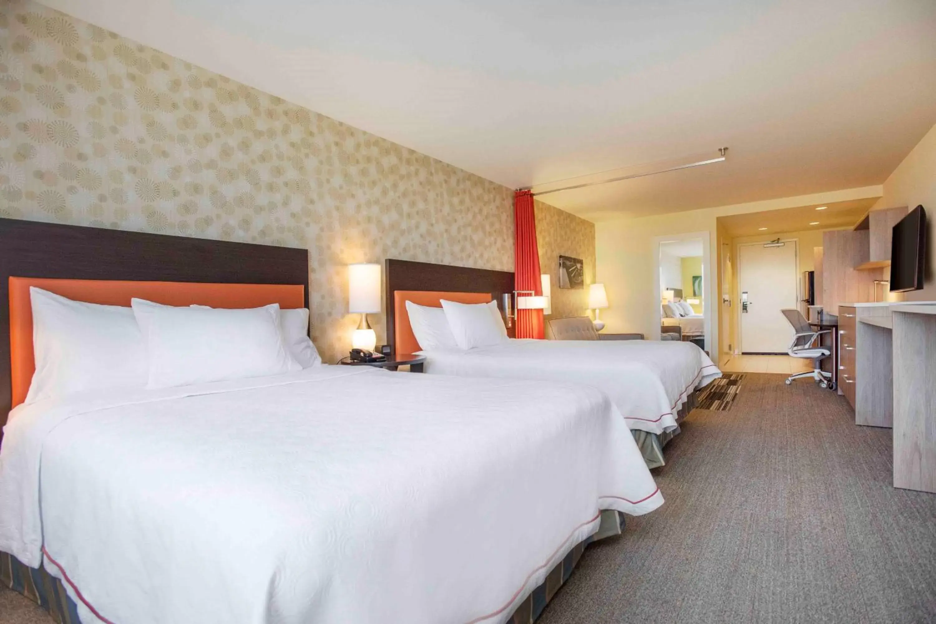 Studio Suite with Two Queen Beds - Hearing Access/Non-Smoking in Home2 Suites By Hilton Mishawaka South Bend Studio Suite with Two Queen Beds - Hearing Access/Non-Smoking in Home2 Suites By Hilton Mishawaka South Bend