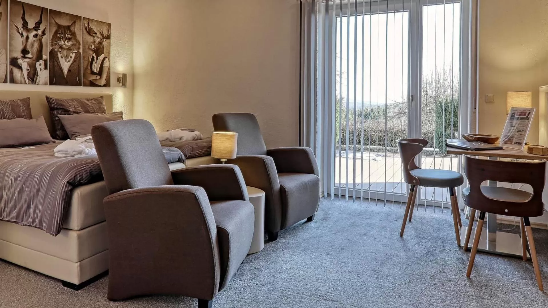 Bedroom, Bed in Suit' & Frühstück Zum Latschen - Adults Only