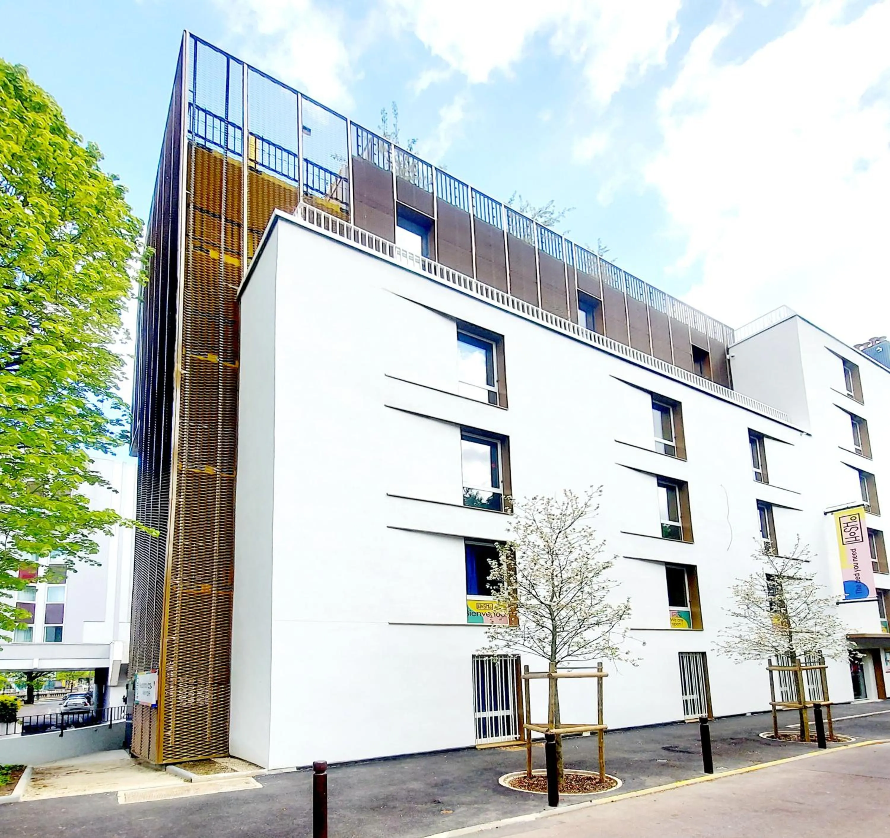 Property building in Auberge de jeunesse Hosho Paris Sud - Porte d'Italie