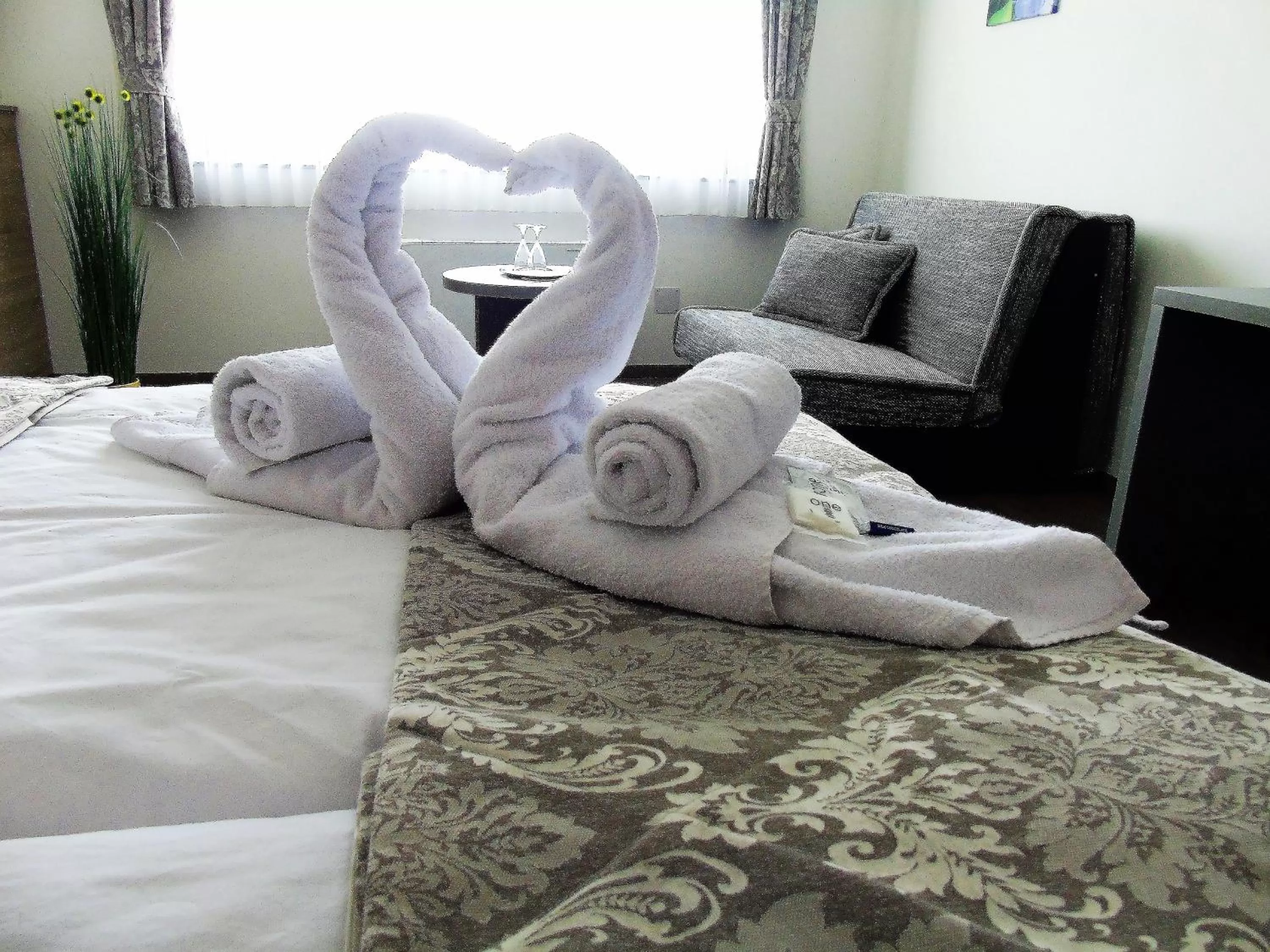 Bed in Motel Kamenica