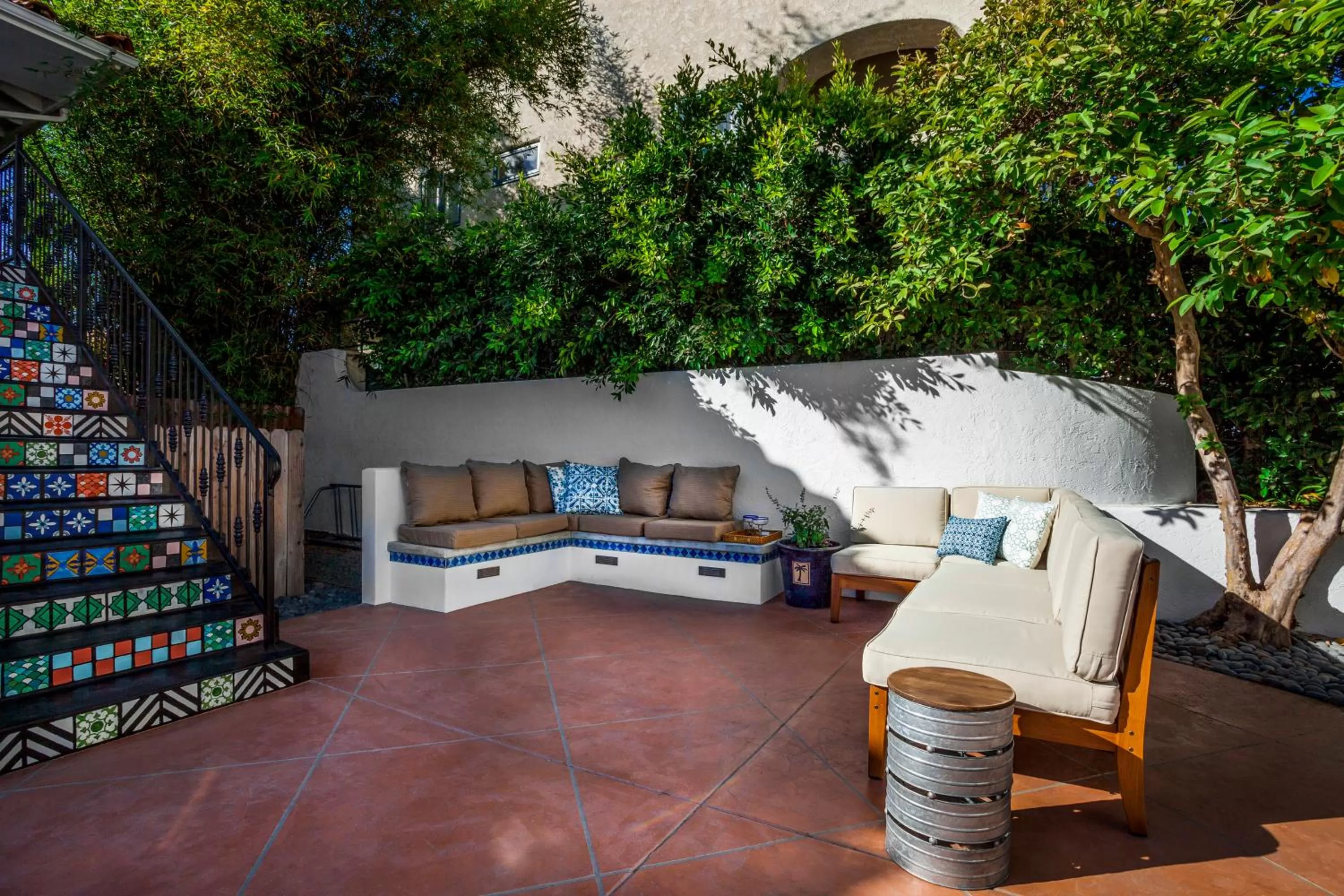 Patio in Blue Sands Inn, A Kirkwood Collection Hotel