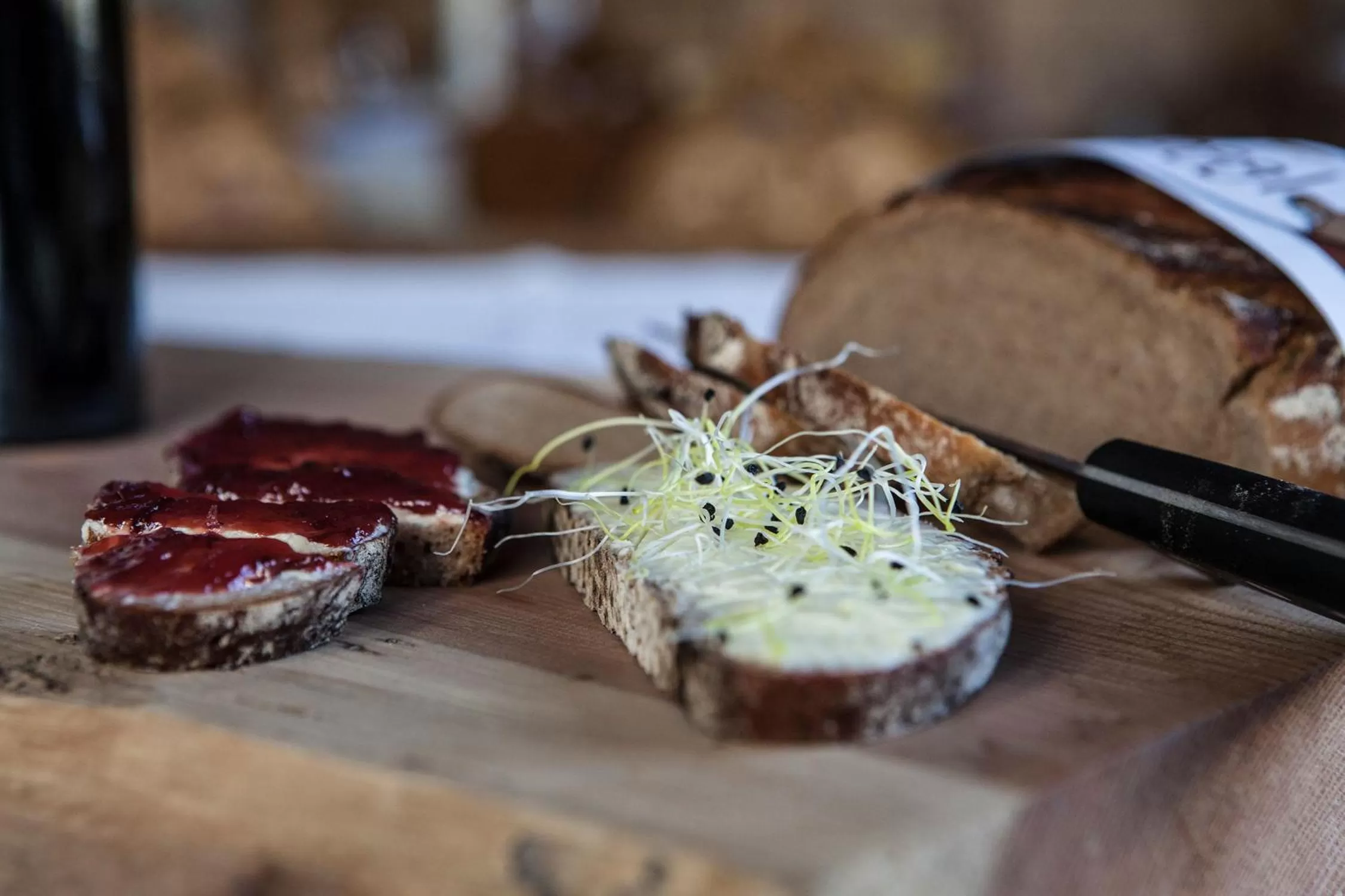 Food close-up in Hotel Enzian