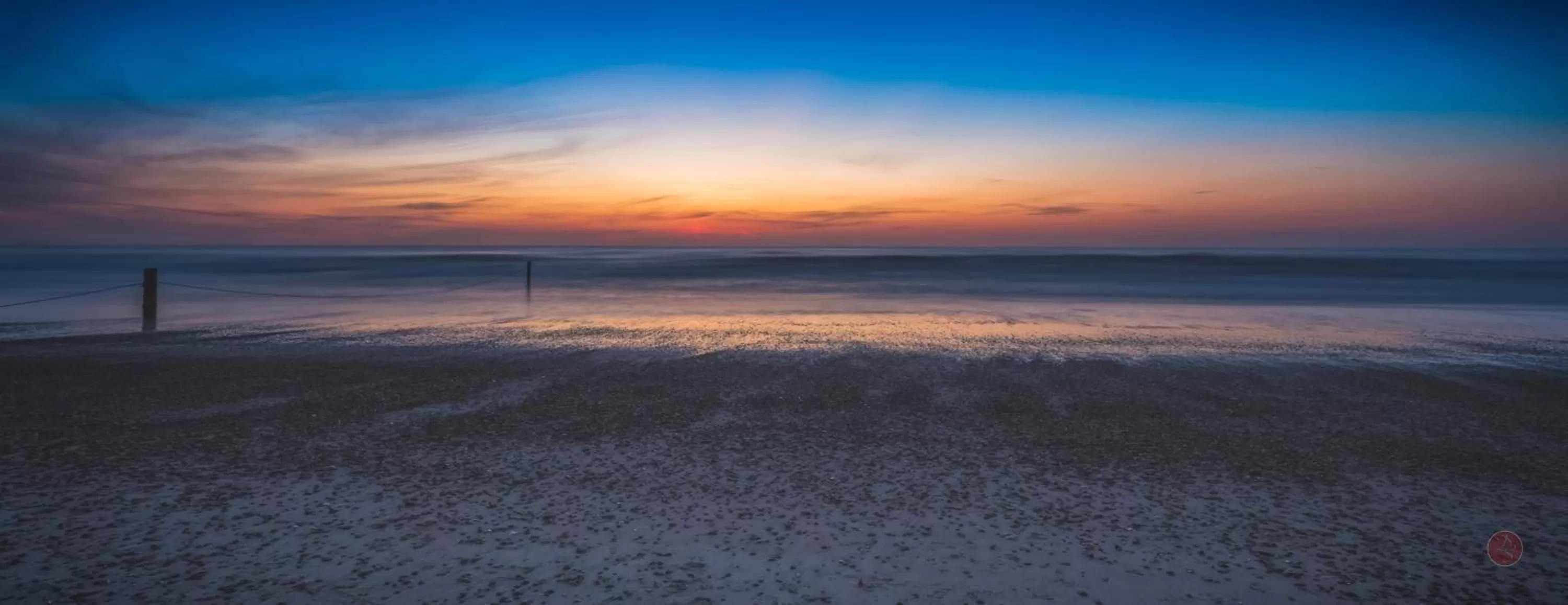 Sunset in Strandhotel Domburg