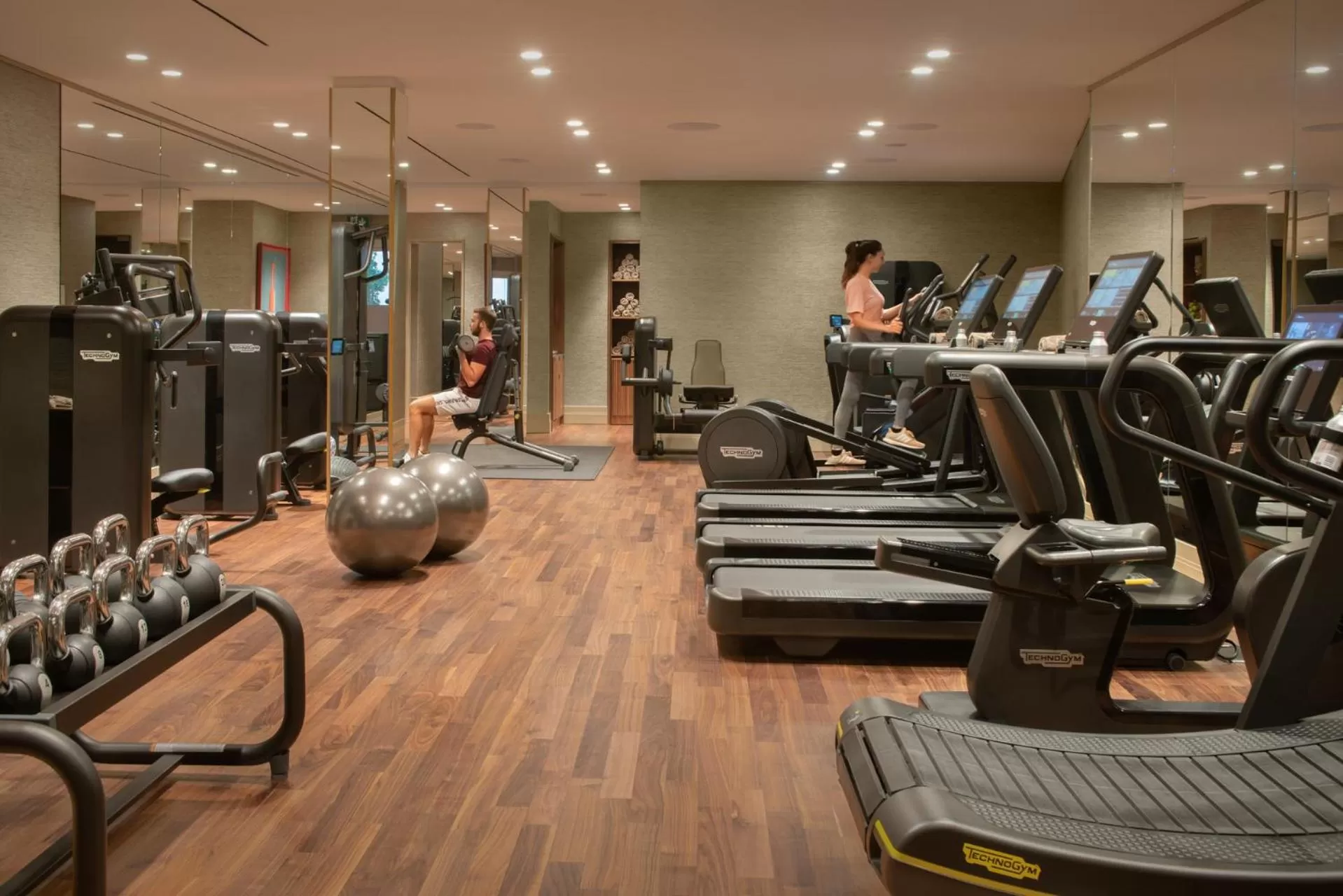 Fitness centre/facilities in San Domenico Palace, Taormina, A Four Seasons Hotel