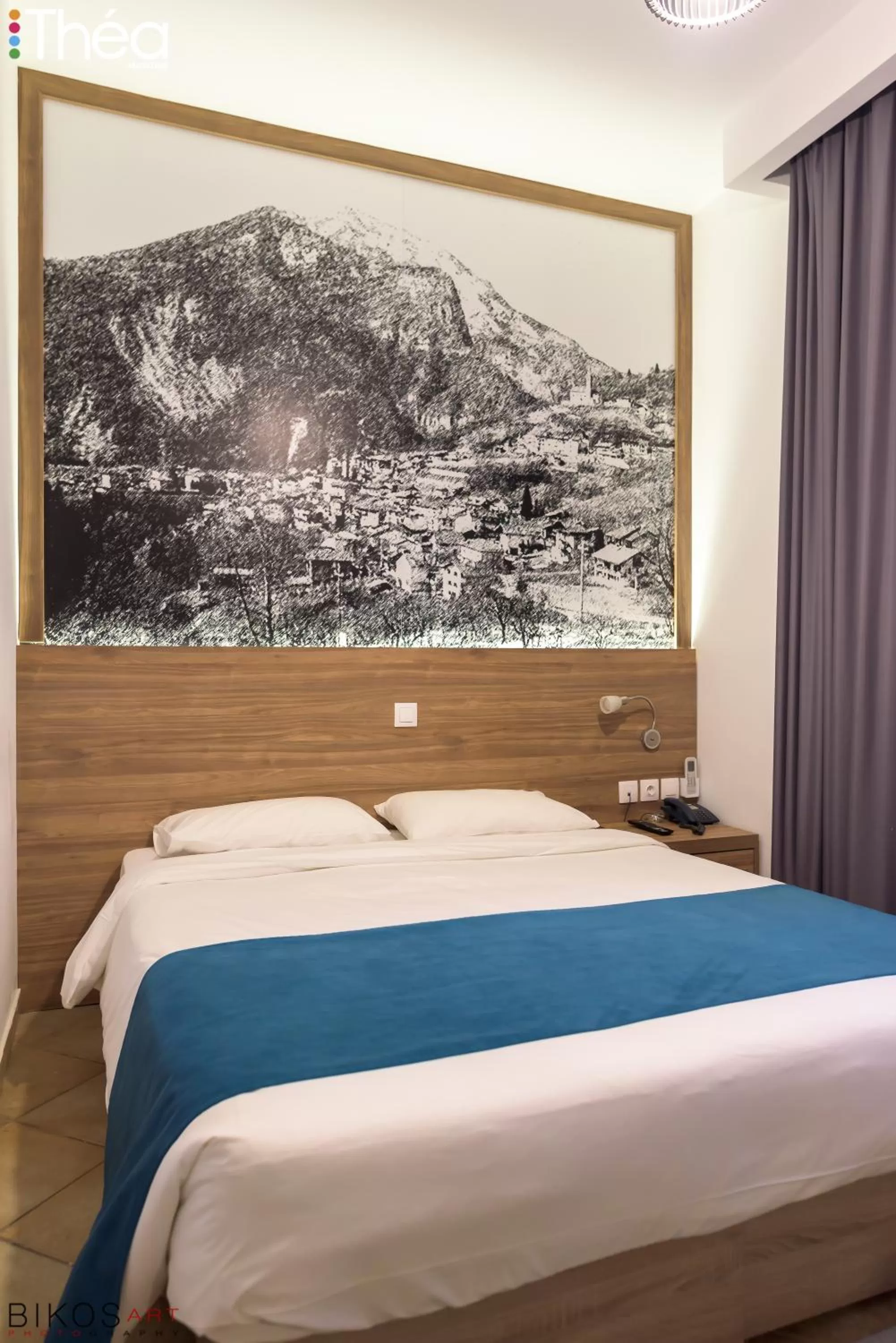 Bed in Marianna Hotel