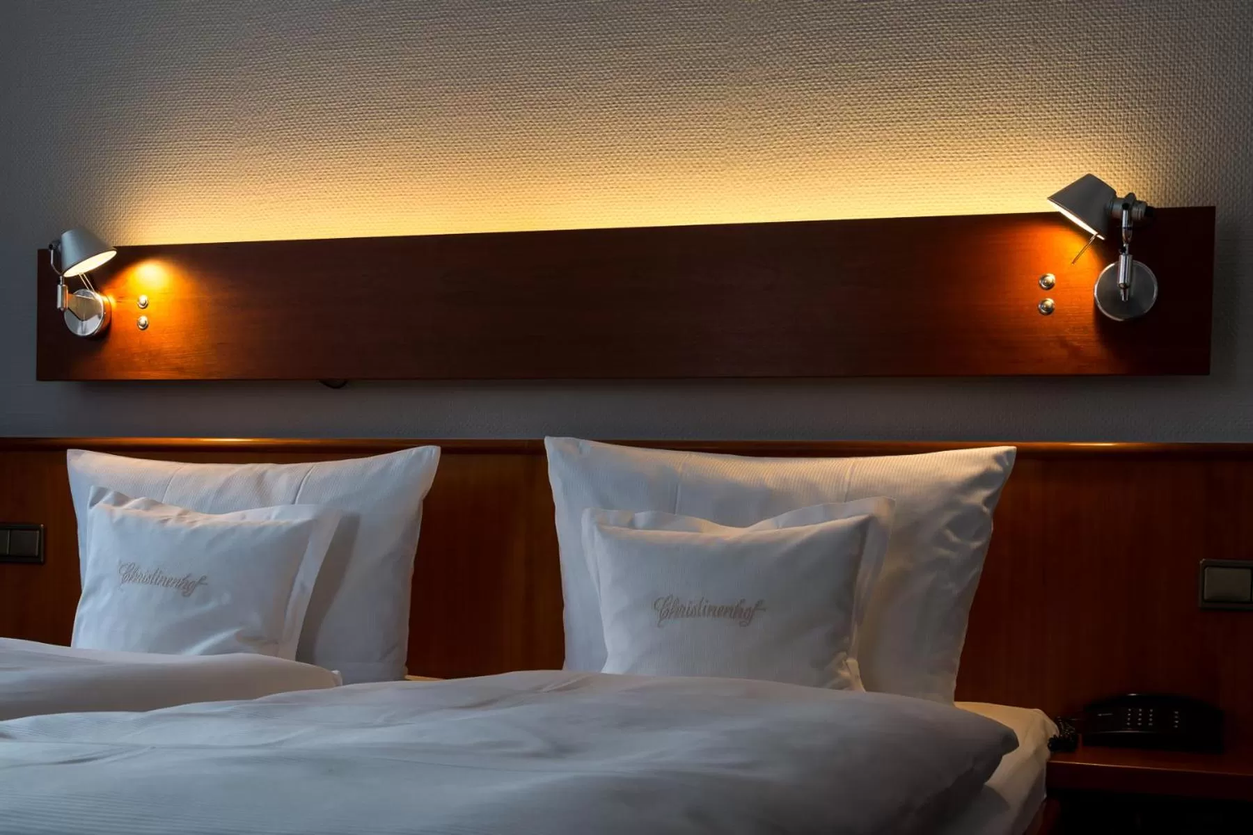 Decorative detail, Bed in Historik Hotel Garni Christinenhof