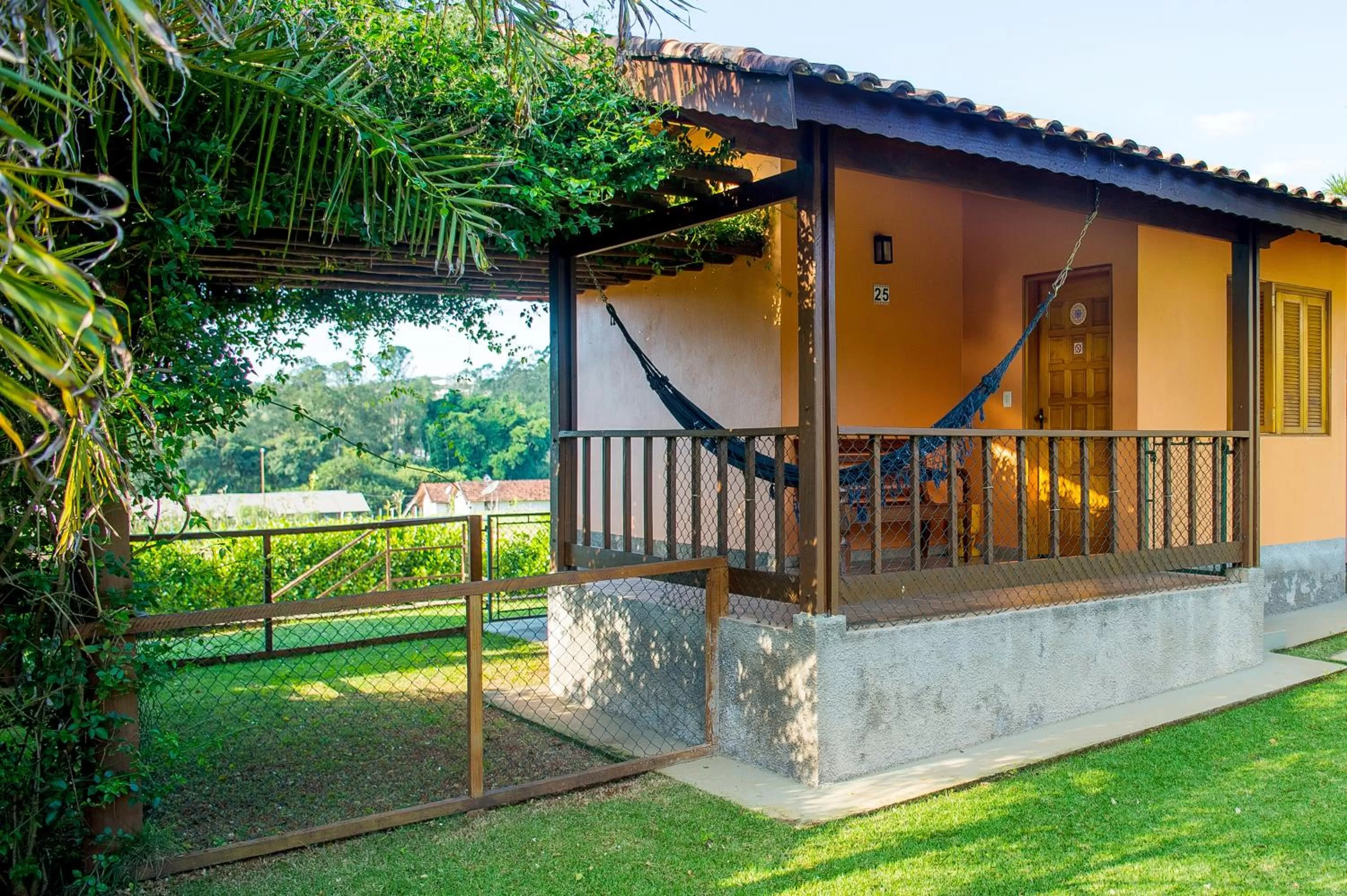 Balcony/Terrace in Pousada Paiol
