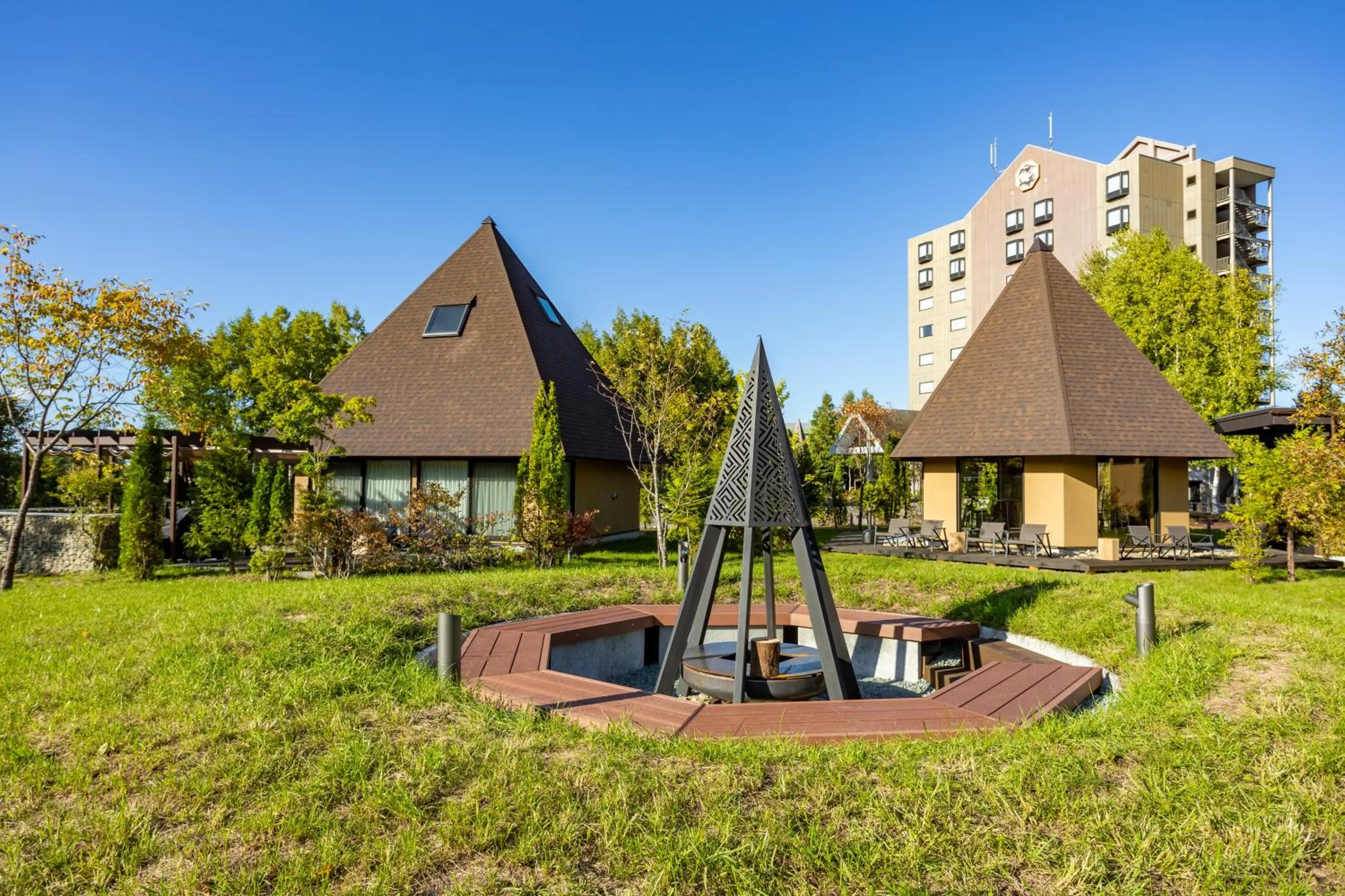 Facade/entrance in Hokuten no Oka Abashiriko Tsuruga Resort
