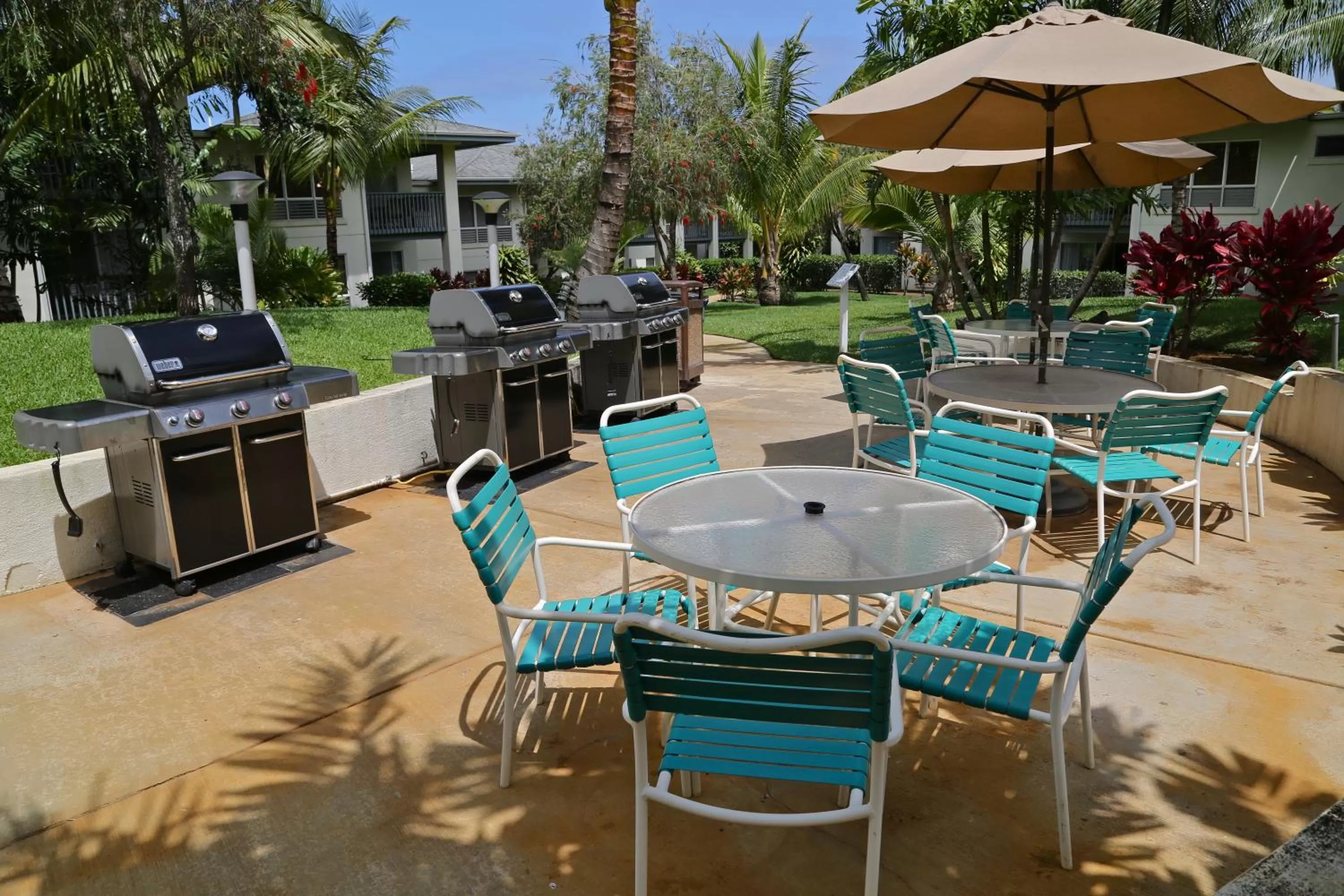 BBQ facilities in Club Wyndham Bali Hai Villas