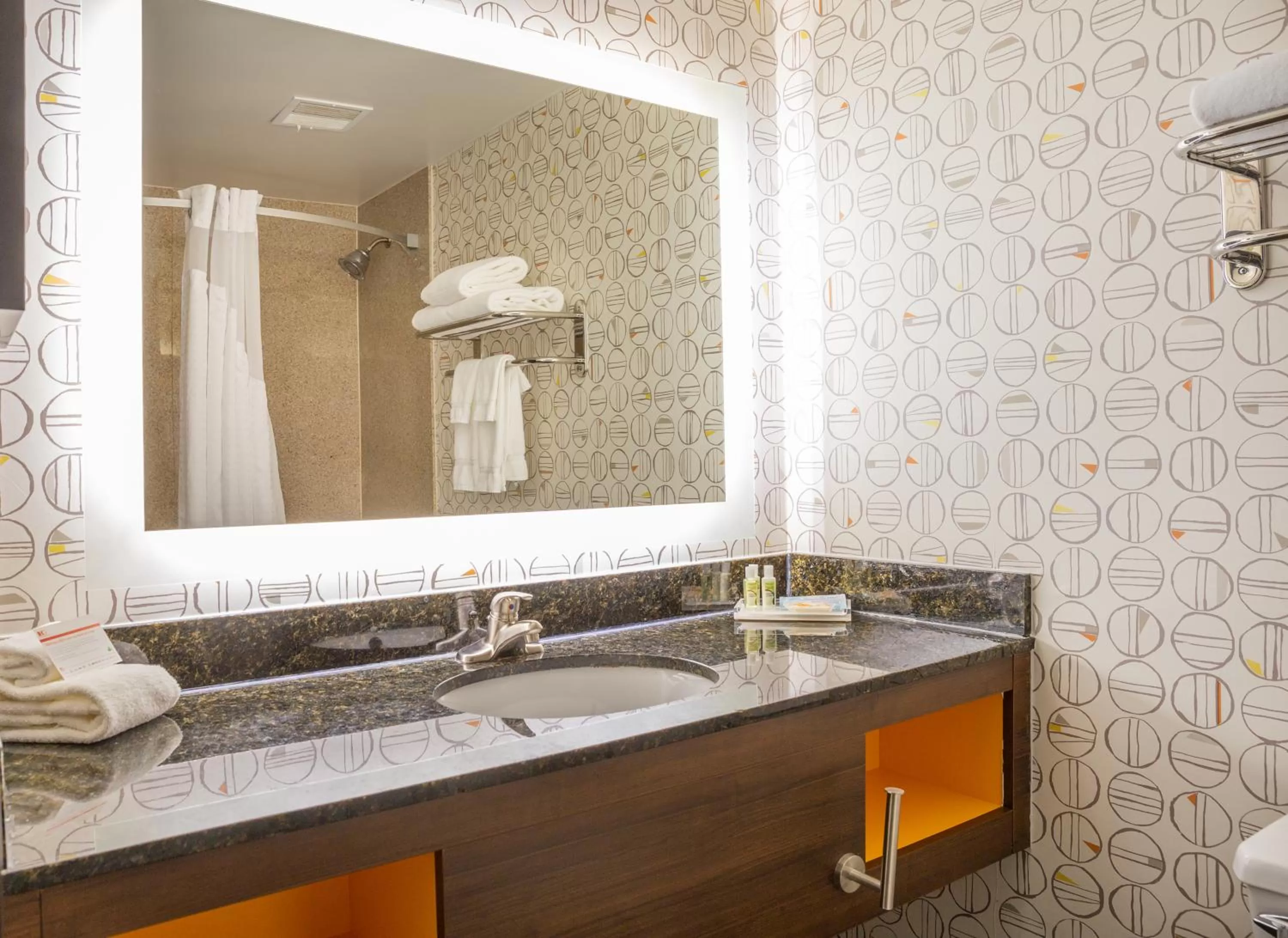 Bathroom in Holiday Inn Toledo - Maumee I-80/90 by IHG