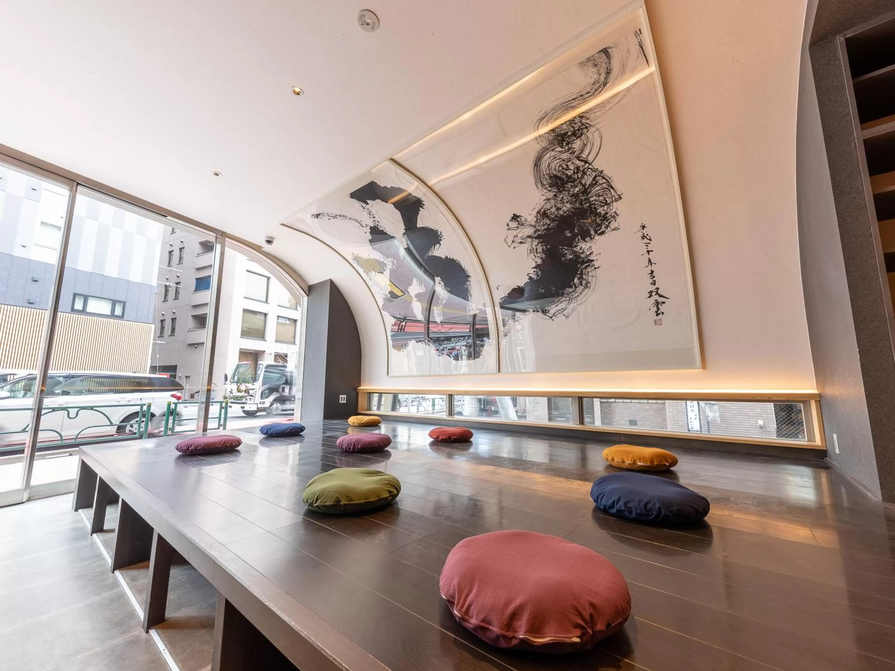 Lobby or reception in Hiromas Hotel Kura