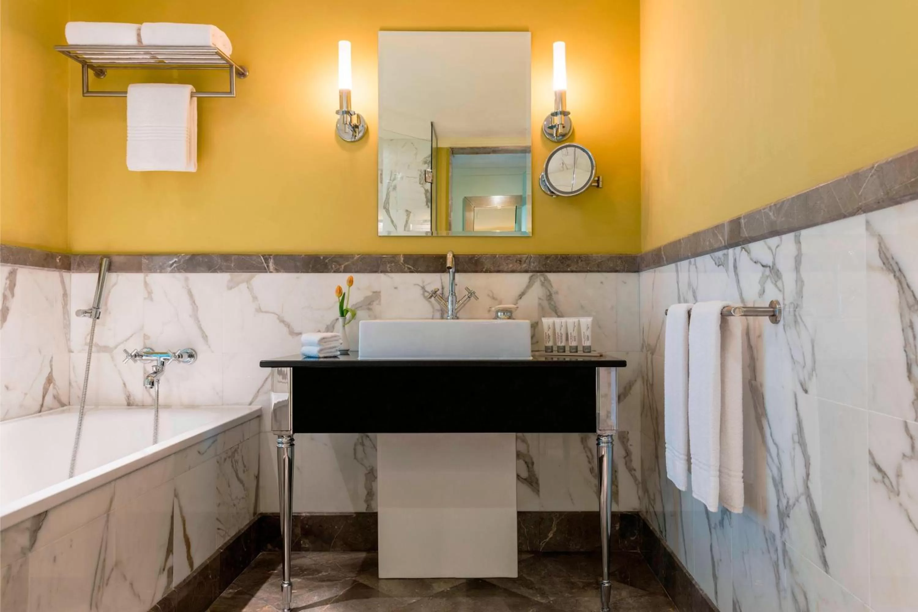 Bathroom in Le Royal Meridien Abu Dhabi