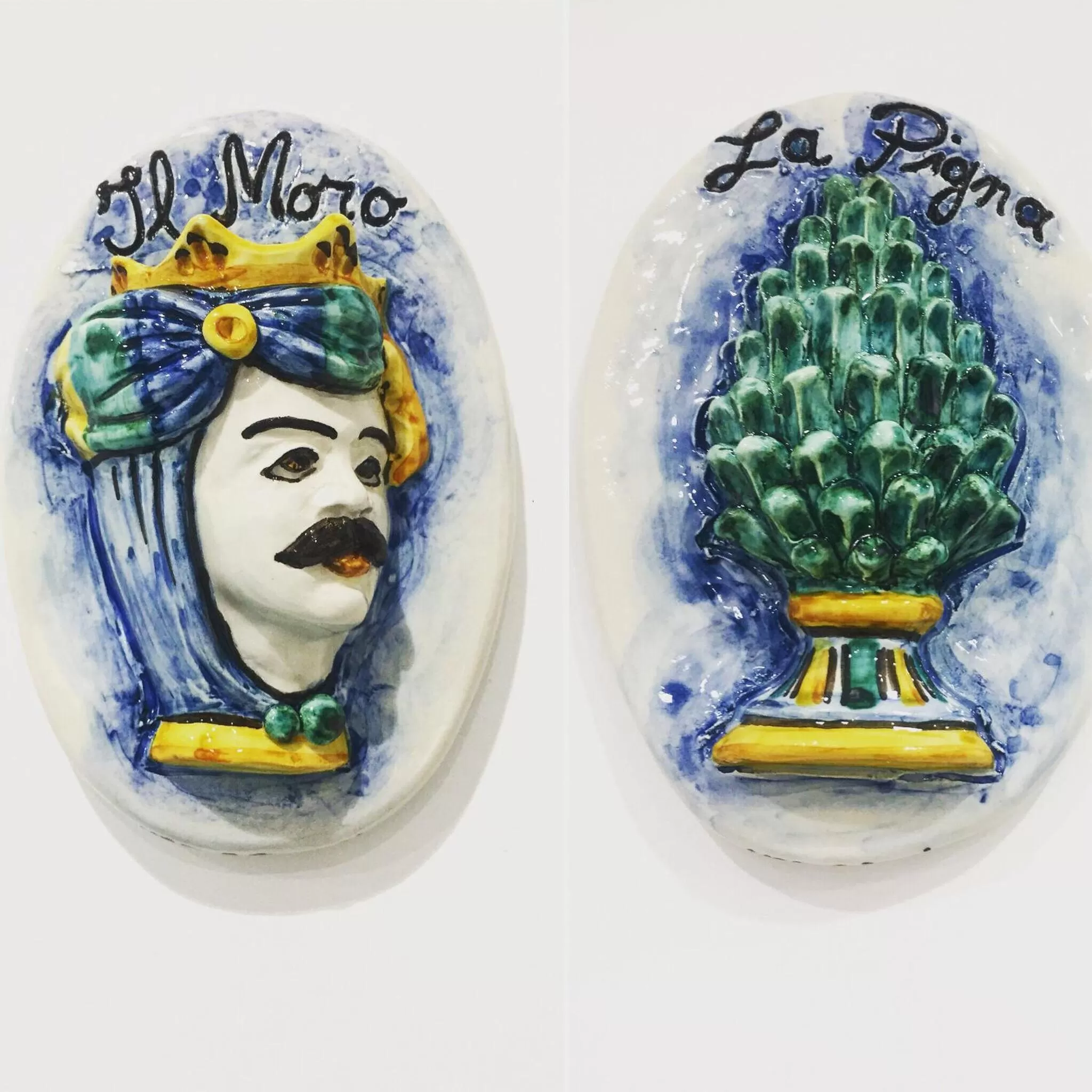 Decorative detail in Al Centro Storico