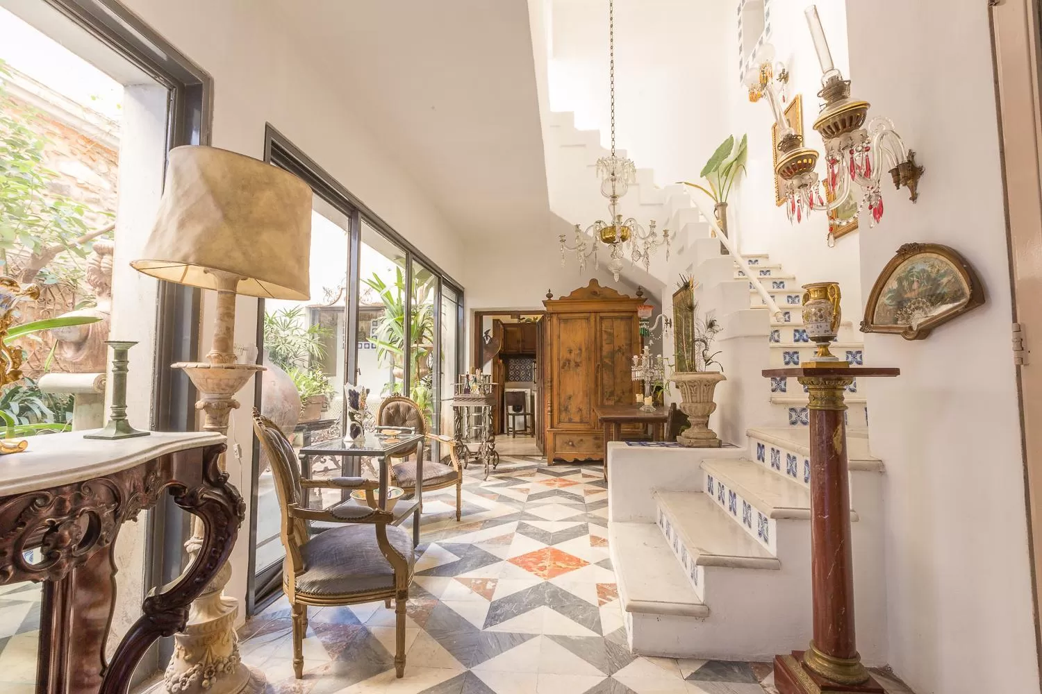 Lobby or reception in Virreinato Hotel Boutique