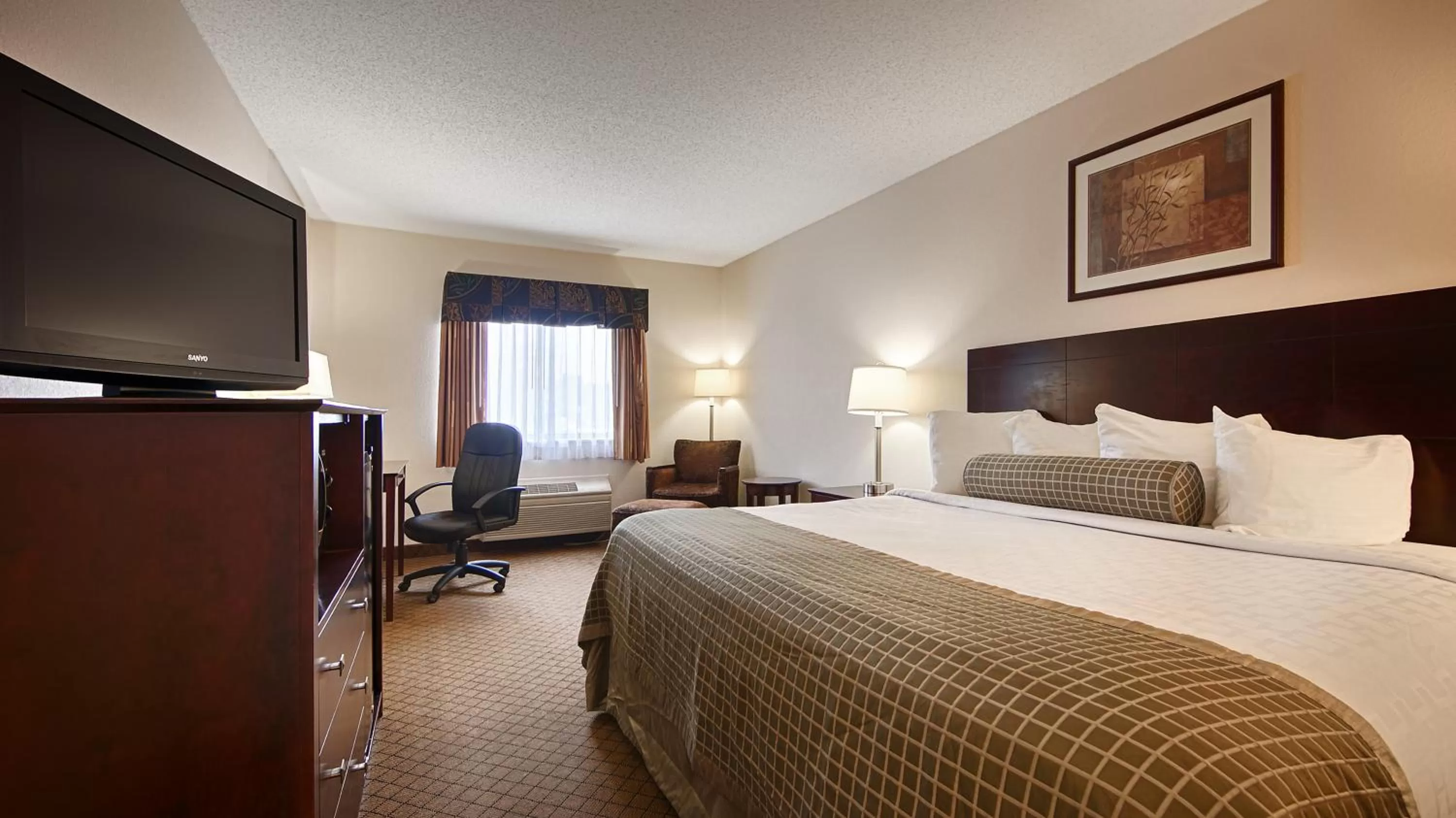 Deluxe King Studio Suite with Pool View - Non-Smoking in Baymont by Wyndham Delaware