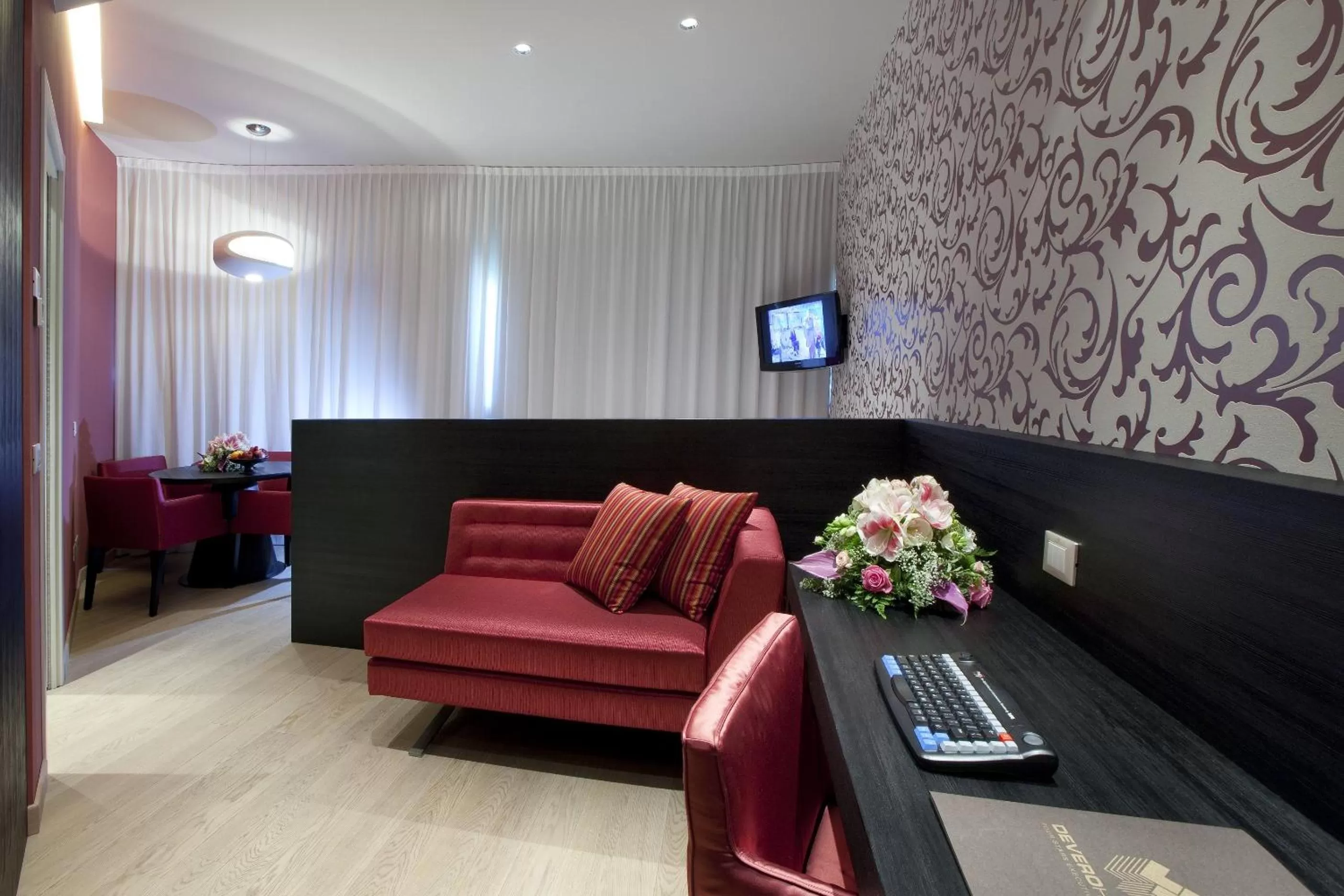 Seating area in Devero Hotel & Spa, BW Signature Collection