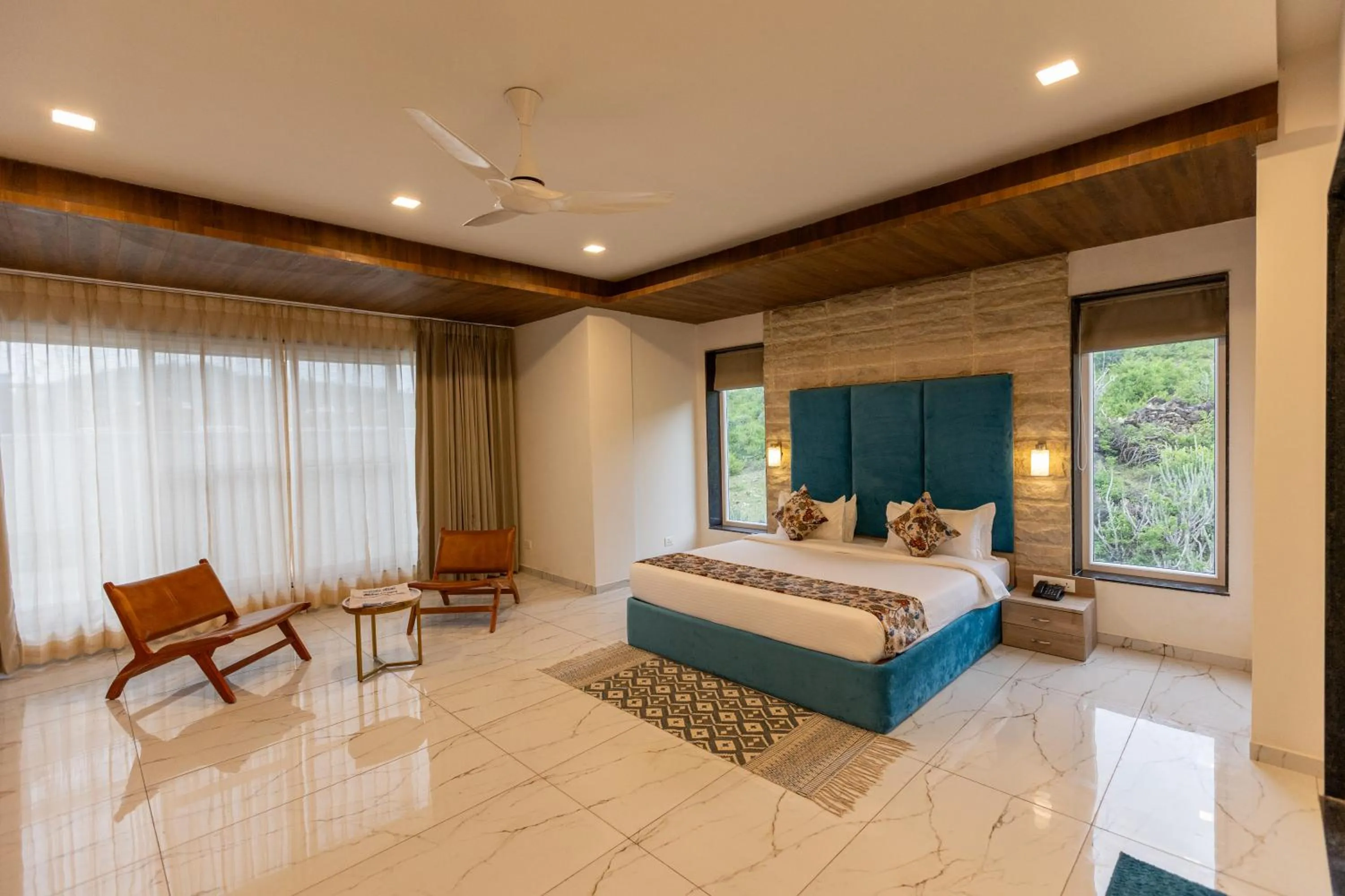 Bed in SURAMYA-A Luxury Boutique Hotel