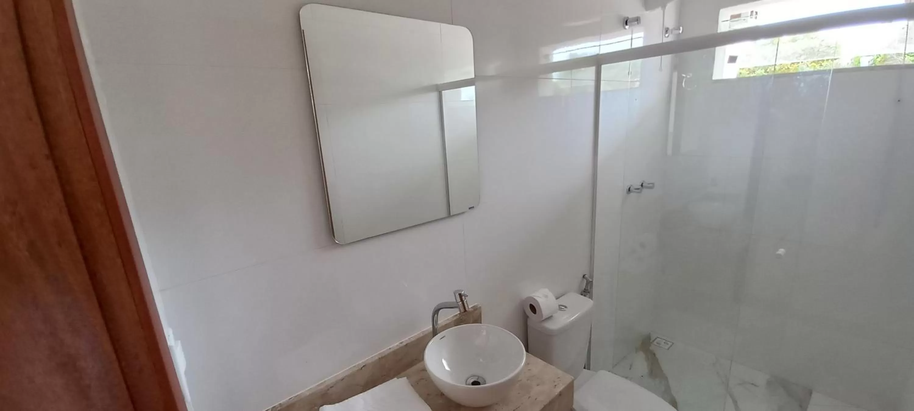 Bathroom in Pousada e Chale Porto Paraiso