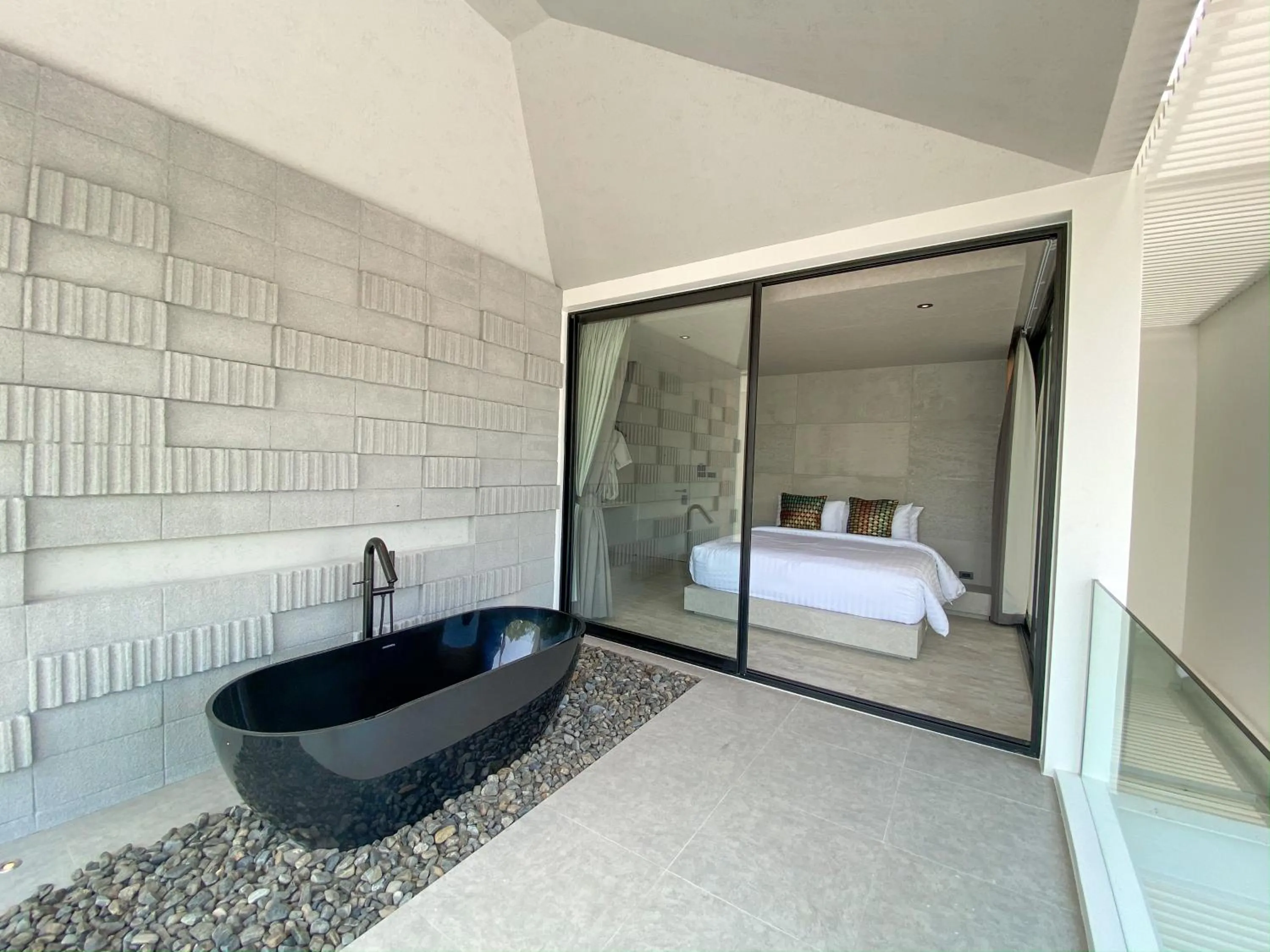 Bath, Bed in Nirundorn Resort Chaam