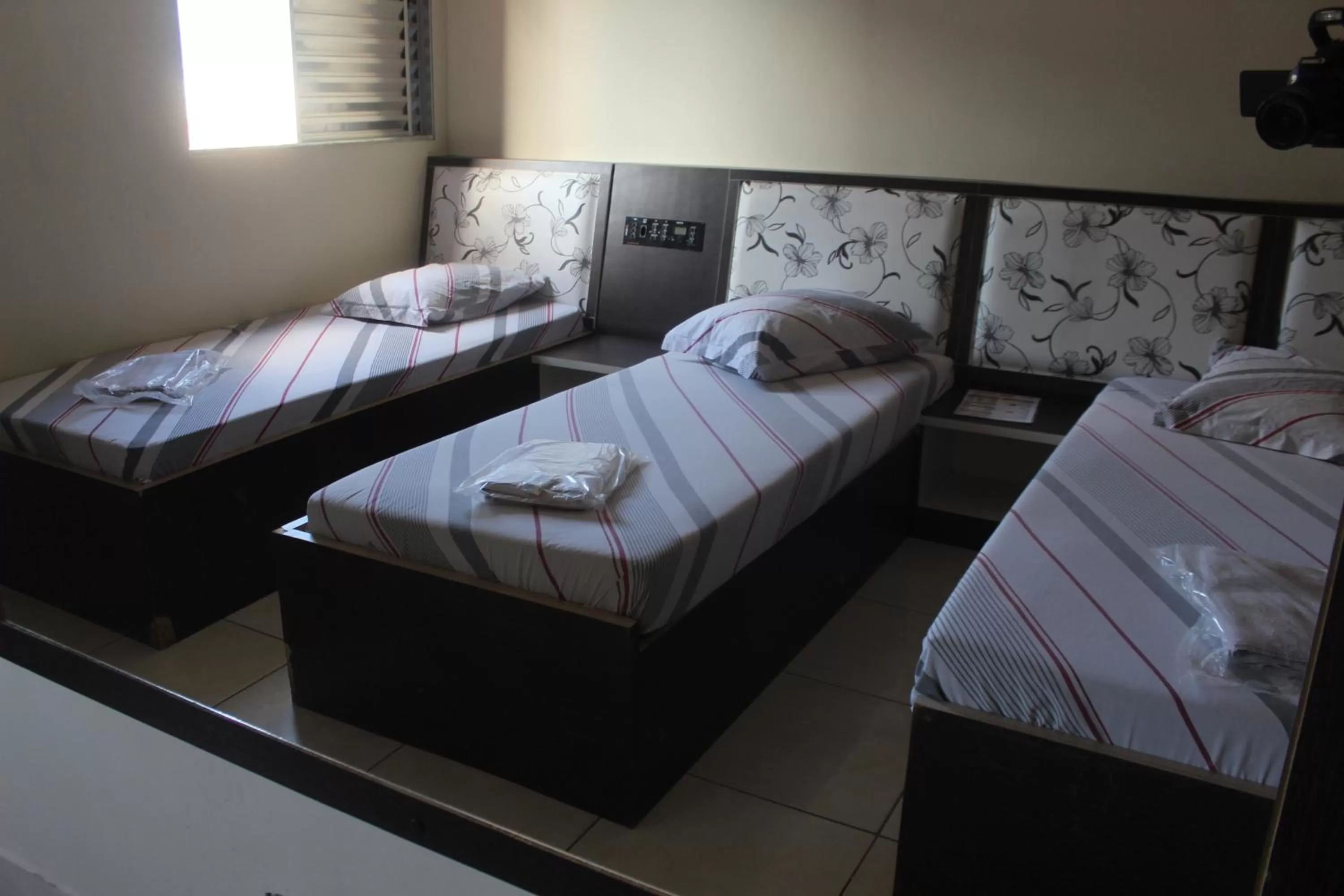 Bed in Hotel Cumbica Guarulhos