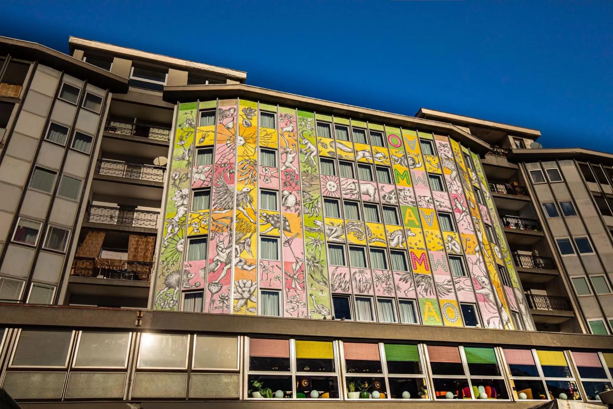 Property building in OMAMA Hotel