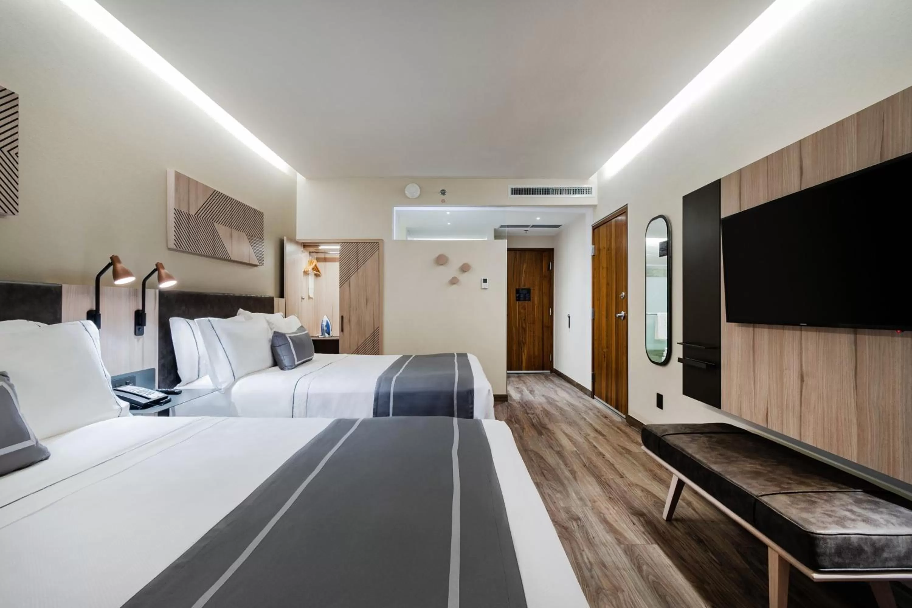 Bedroom, Bed in City Express Plus by Marriott Mexicali