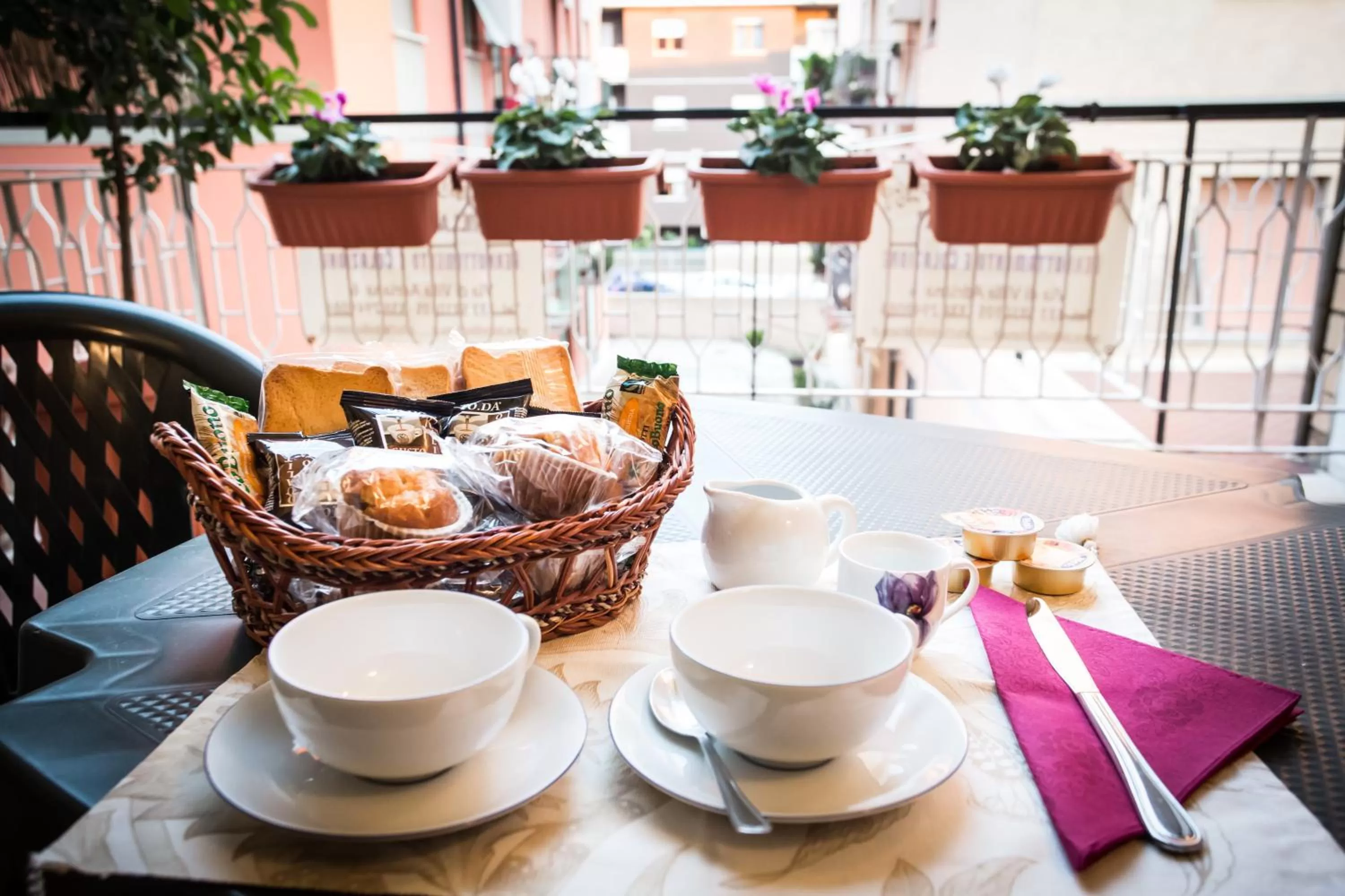 Balcony/Terrace in B&B Villa Adriana