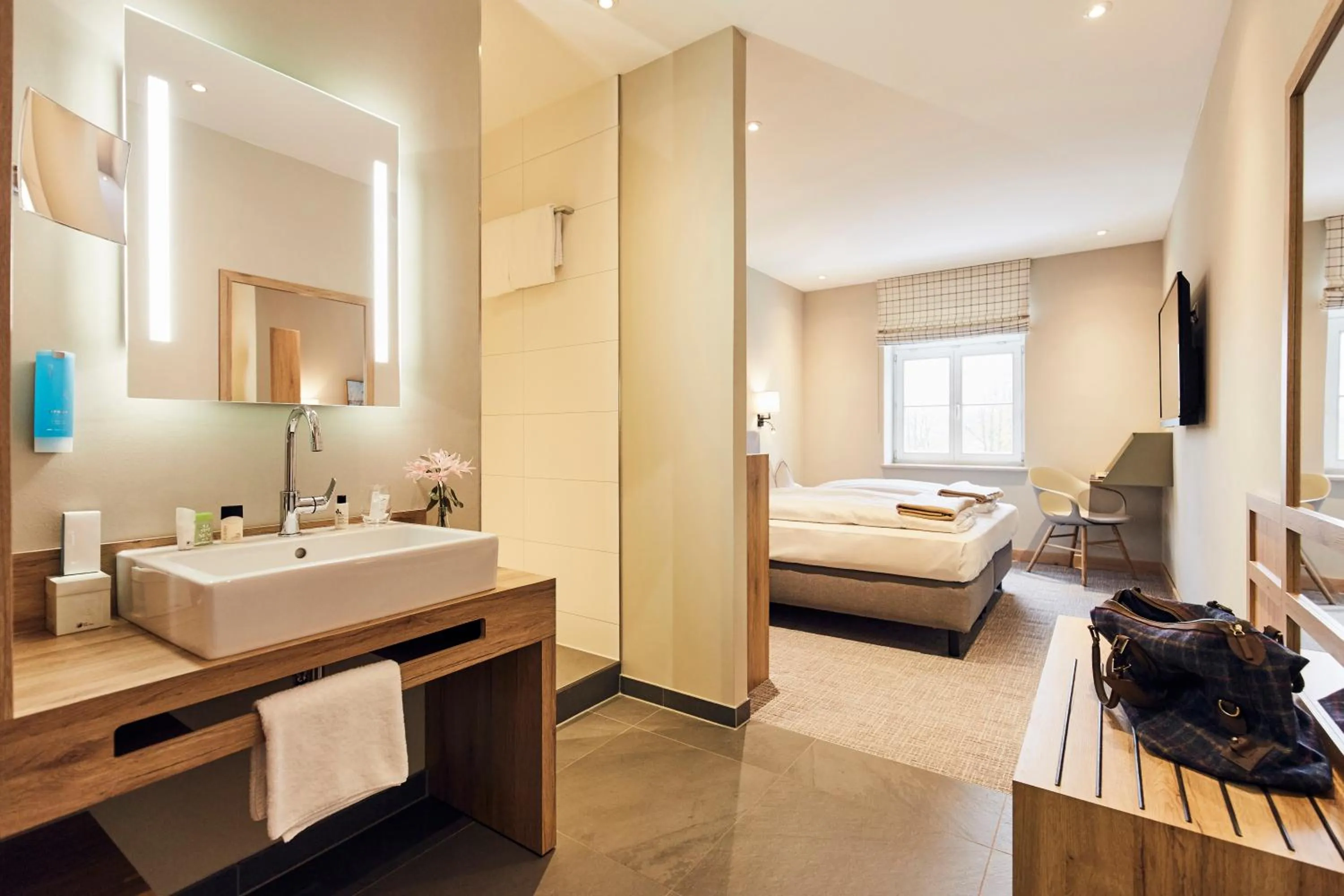 Bed in Hotel Gutsgasthof Stangl