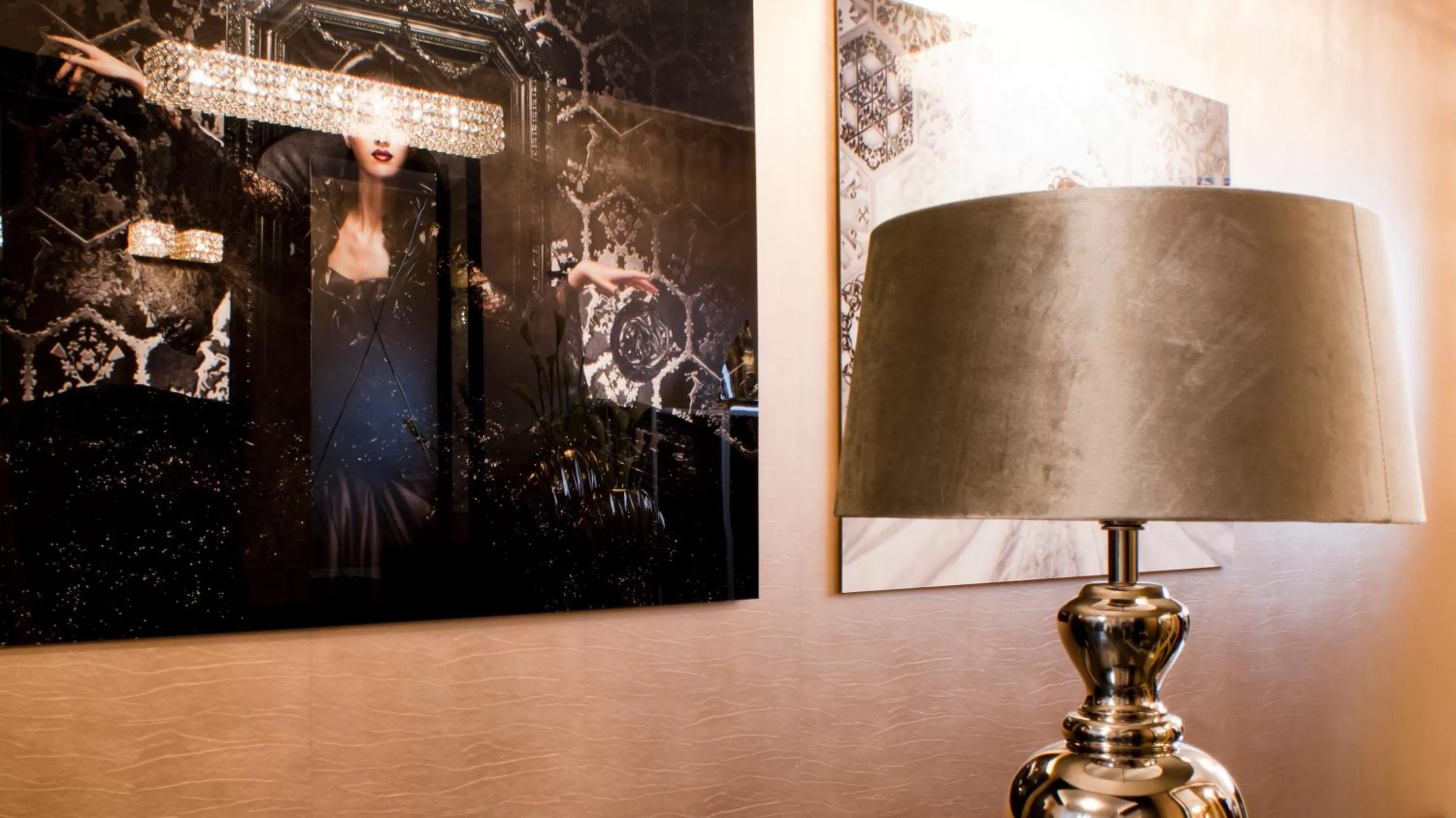 Decorative detail in Milford Suites Budapest