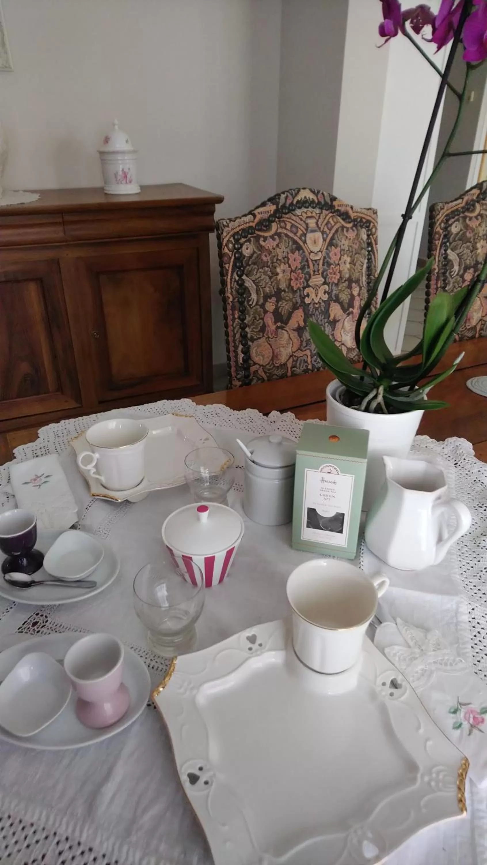 Decorative detail in Chambre et table d'hôtes Villa Pomponette