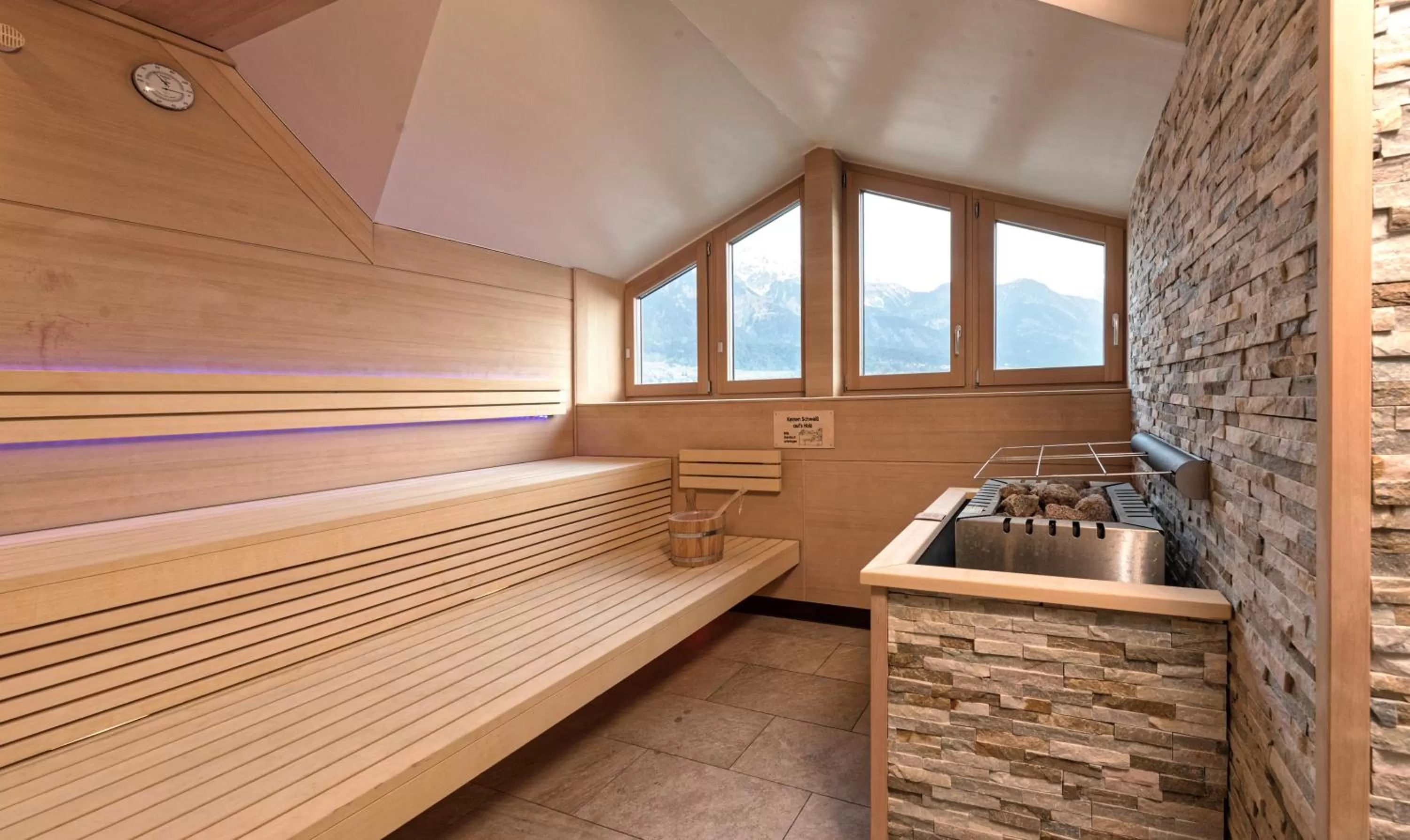 Sauna in Alphotel Innsbruck