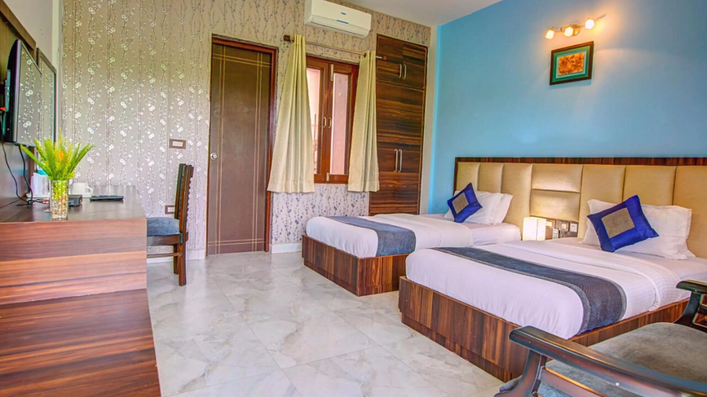 Bedroom, Bed in Pyramid Home Divine - A Wellness Resort