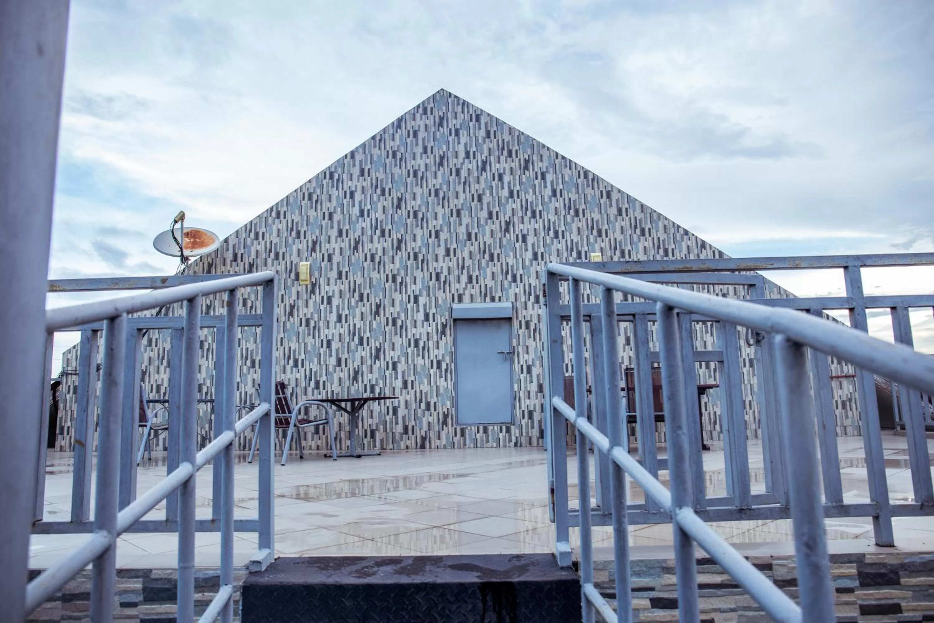 Patio in Triniti Airport Hotel