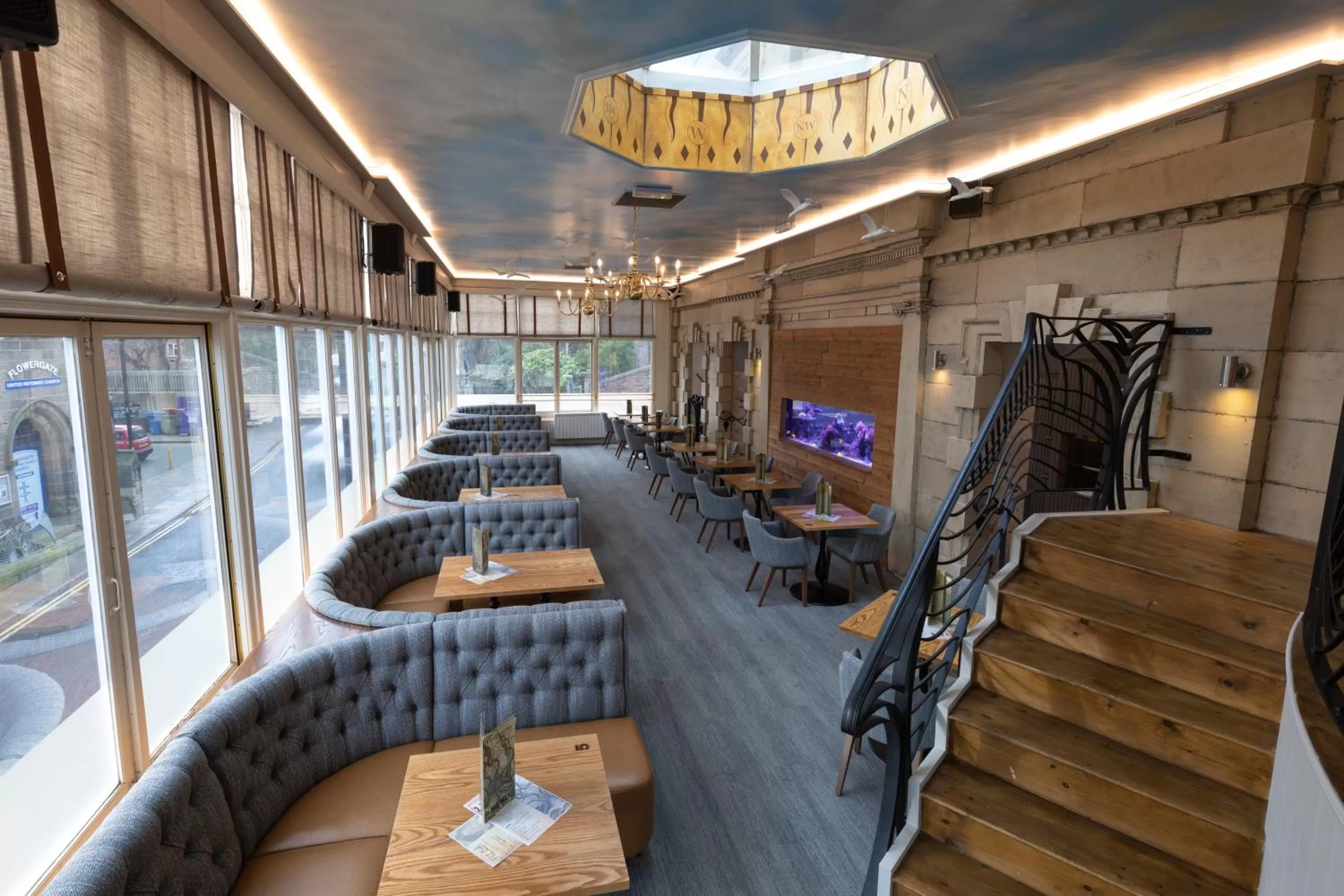 Decorative detail in The Resolution Hotel