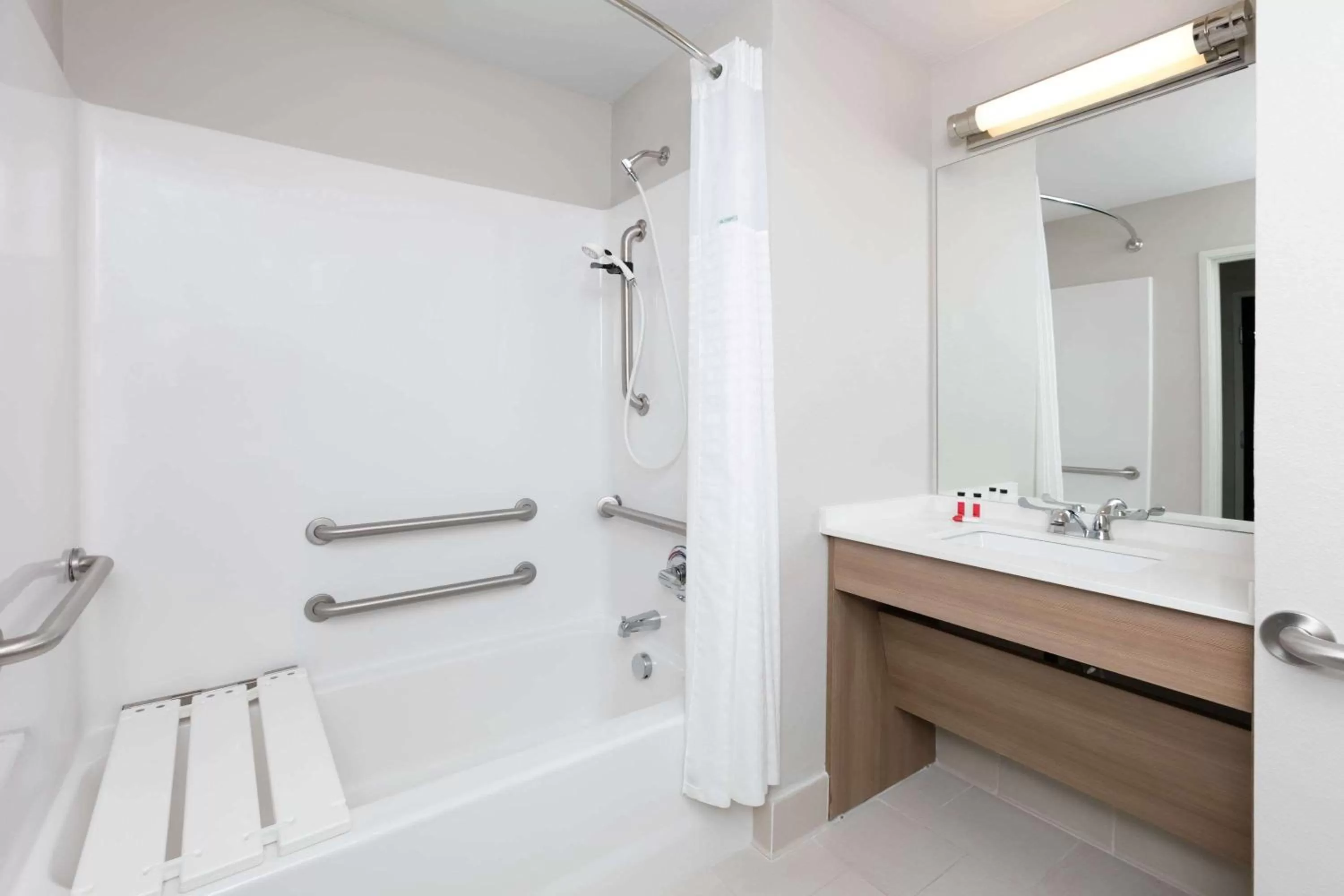 Bathroom in Permian Studio Apartments