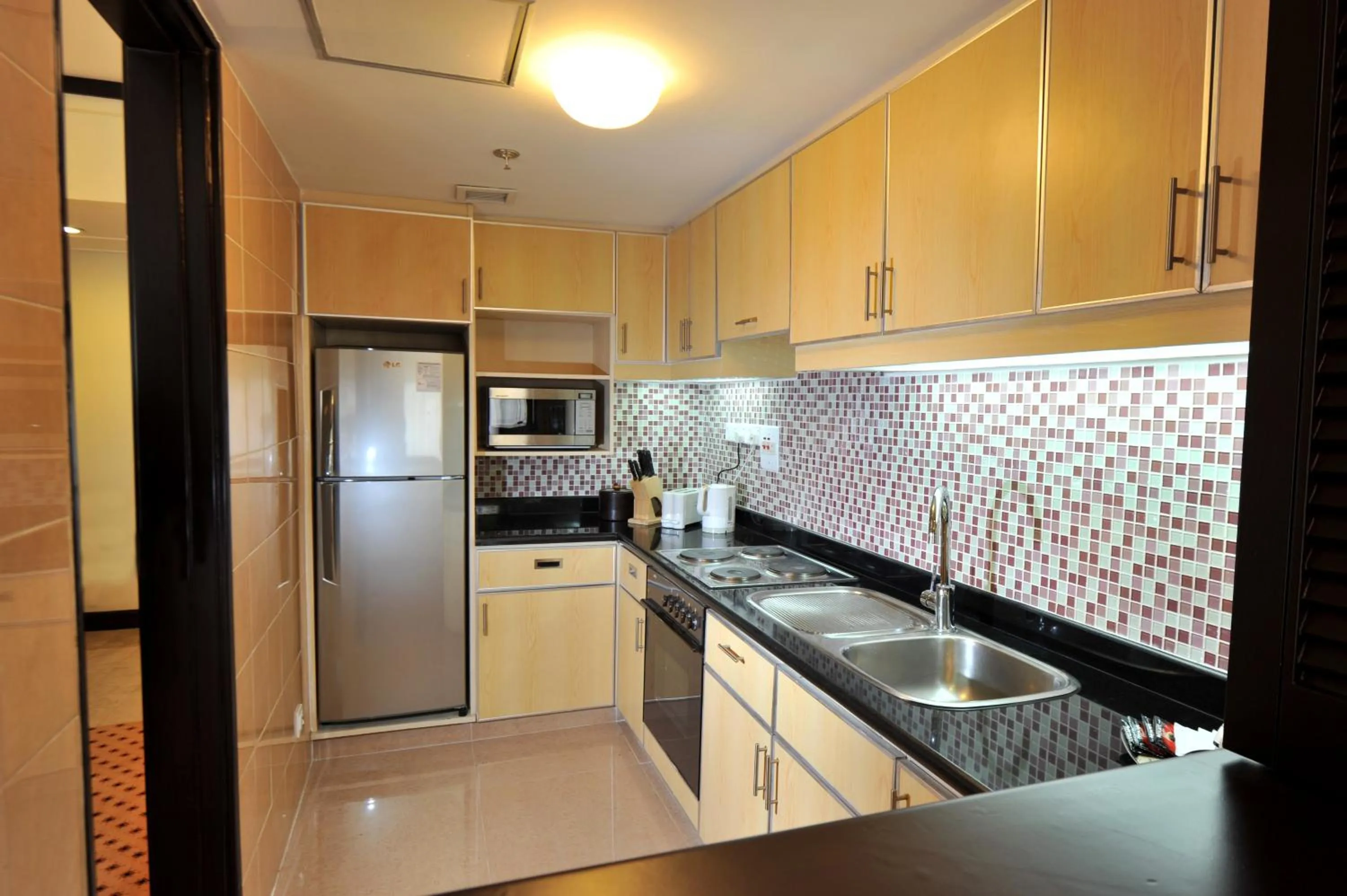 Kitchen or kitchenette in Hotel Borobudur Jakarta